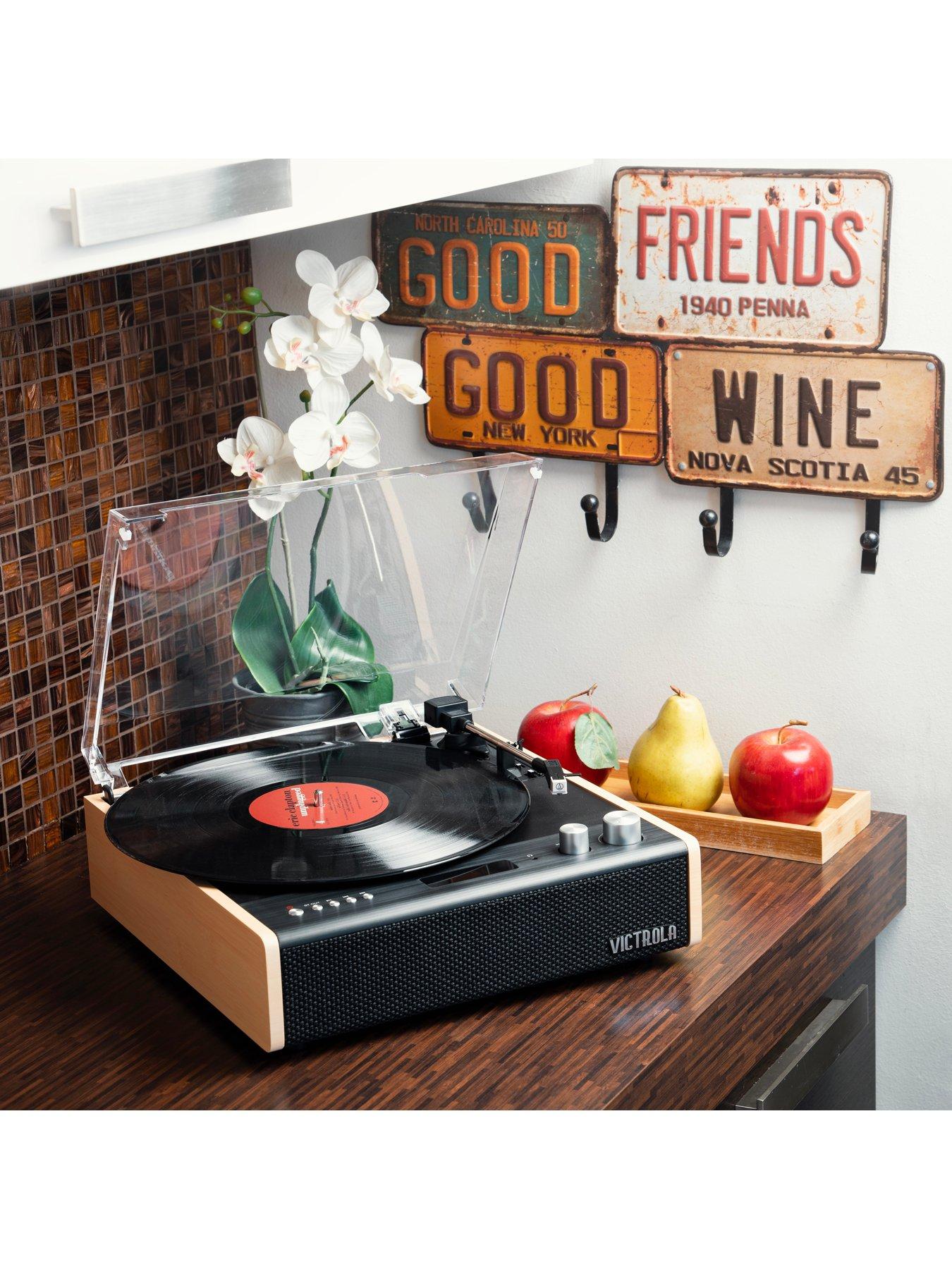 Image 5 of 8 of Victrola Victrola Eastwood Record Player - Dual Bluetooth 5.0 Turntable with Built-in Stereo Speakers and Audio Technica Cartridge