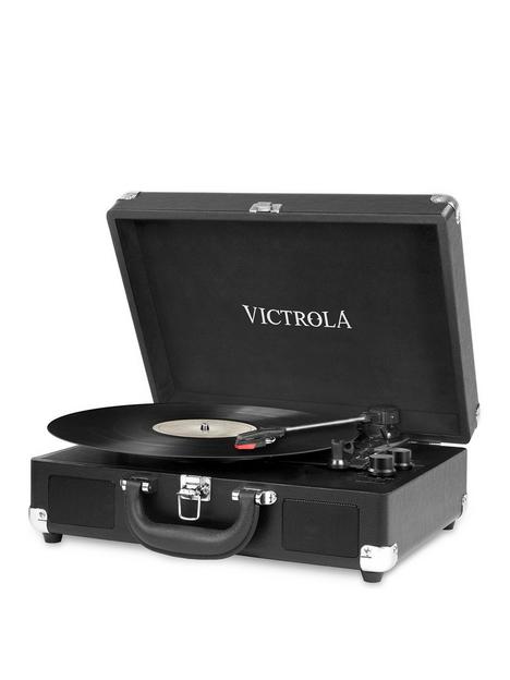 victrola-journey-portable-record-player-black-bluetooth-50-suitcase-turntable-with-built-in-stereo-speakers