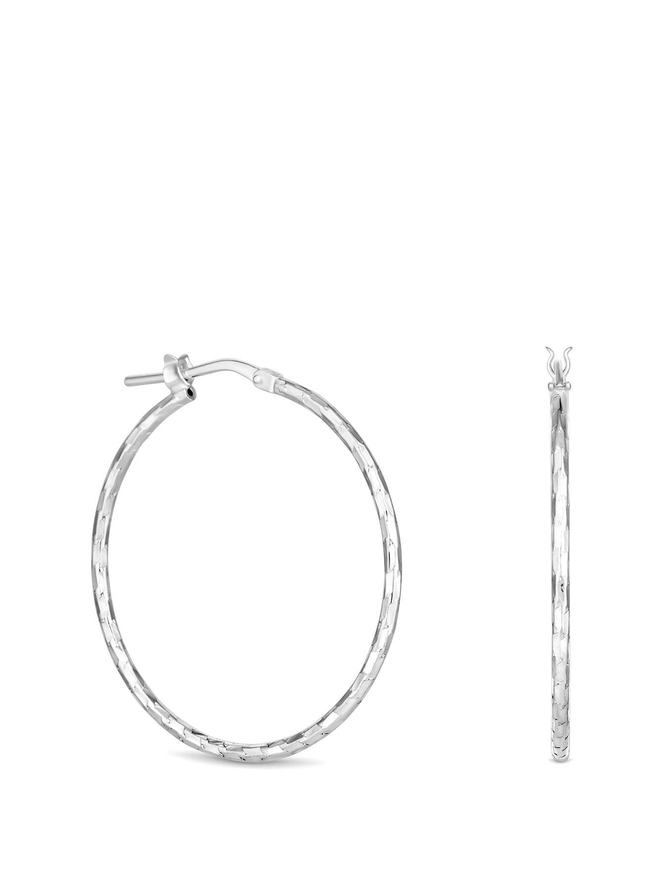 simply-silver-simply-silver-sterling-silver-925-fine-diamond-cut-hoop-earrings