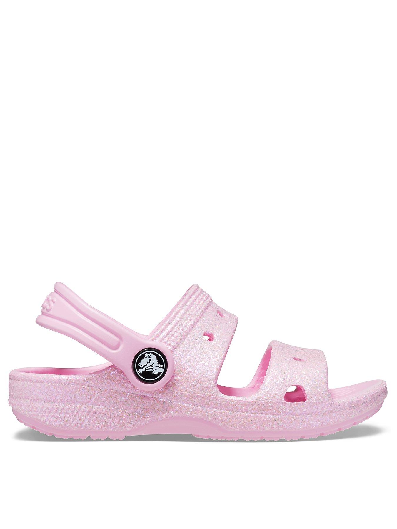 Crocs discount glitter niña