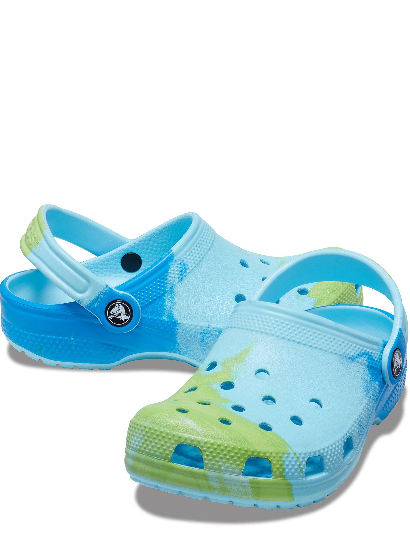 Crocs tie dye chambray blue new arrivals