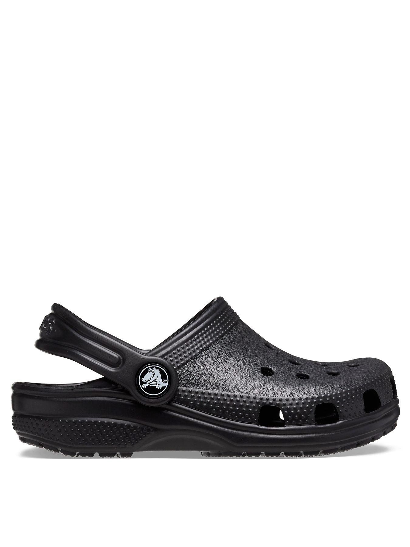 Crocs for kids black new arrivals