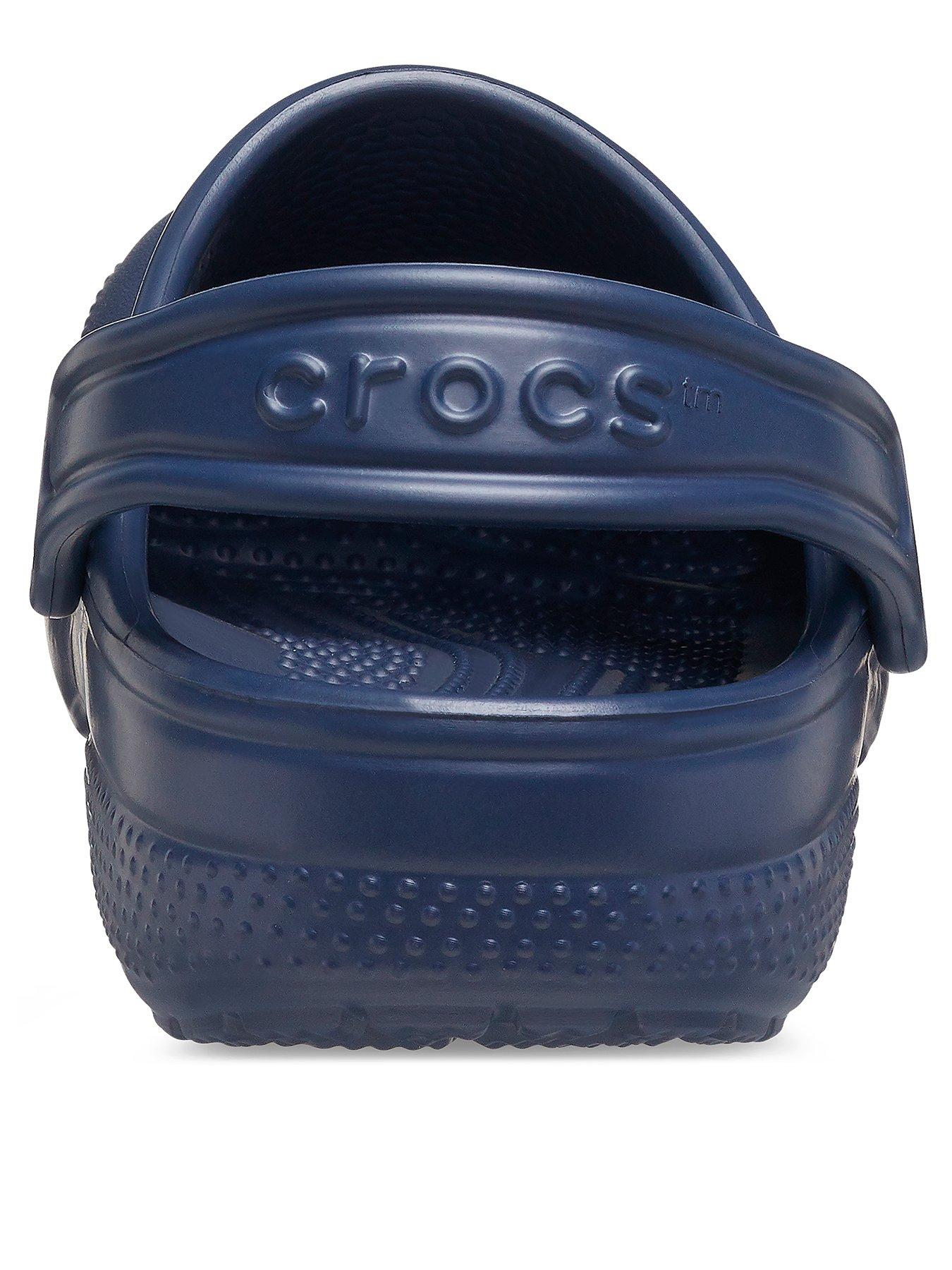 Navy crocs online kids