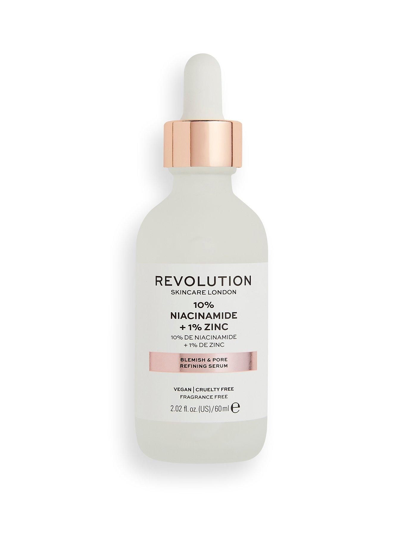 Image 1 of 2 of Revolution Beauty London XL Revolution Skincare 10% Niacinamide + 1% Zinc Blemish & Pore Refining Serum SUPER SIZED