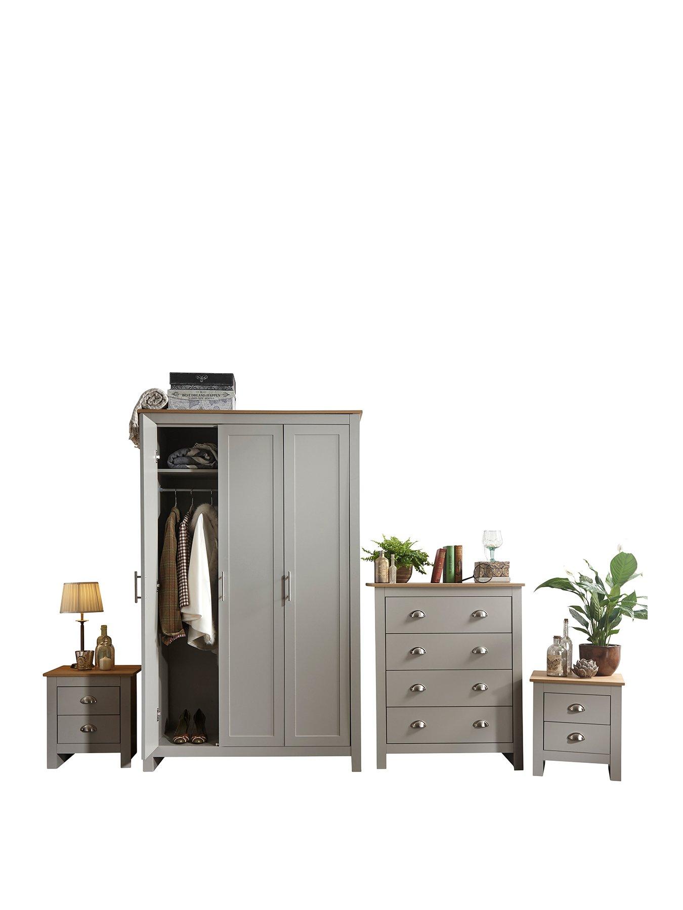 Lancaster grey wardrobe sales