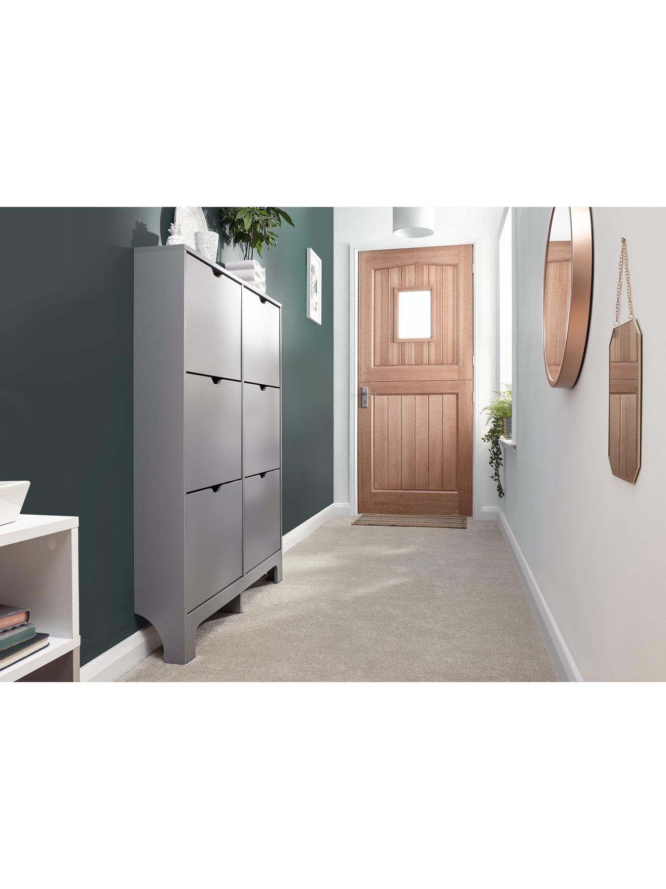 gfw-narrow-6-drawer-shoe-cabinet-grey