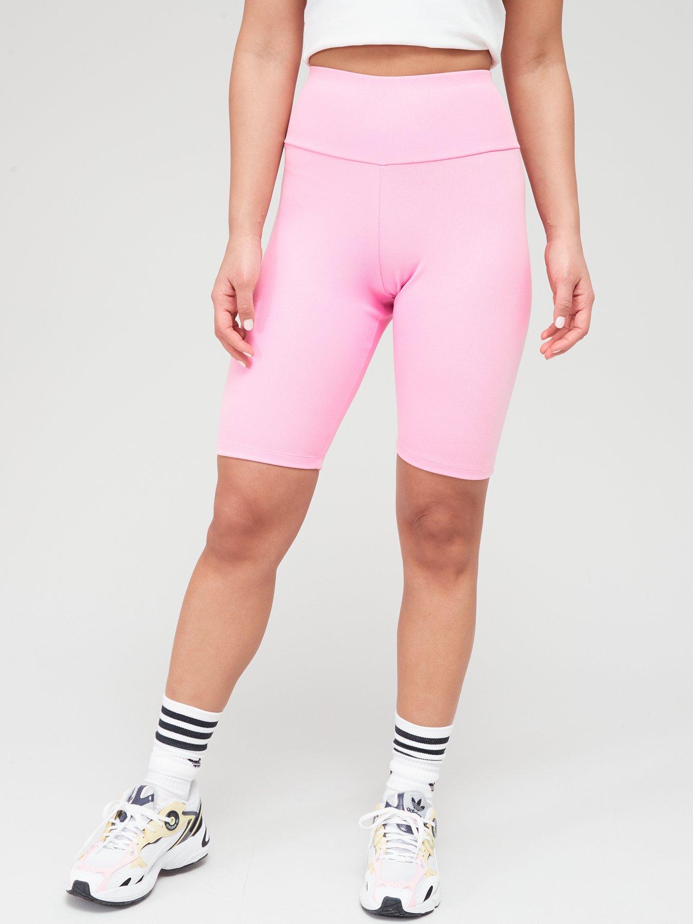 Pink cycling shorts store womens