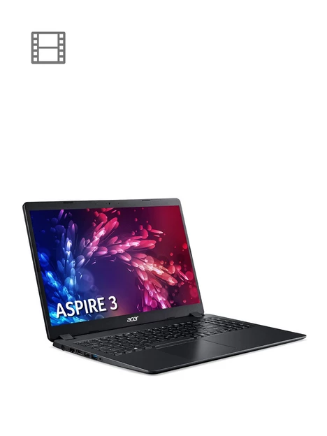 prod1091953968: Aspire 3 A315-56, Intel Core i3, 8GB RAM 256GB SSD 15in Laptop - Black with M365 Family 12mnths