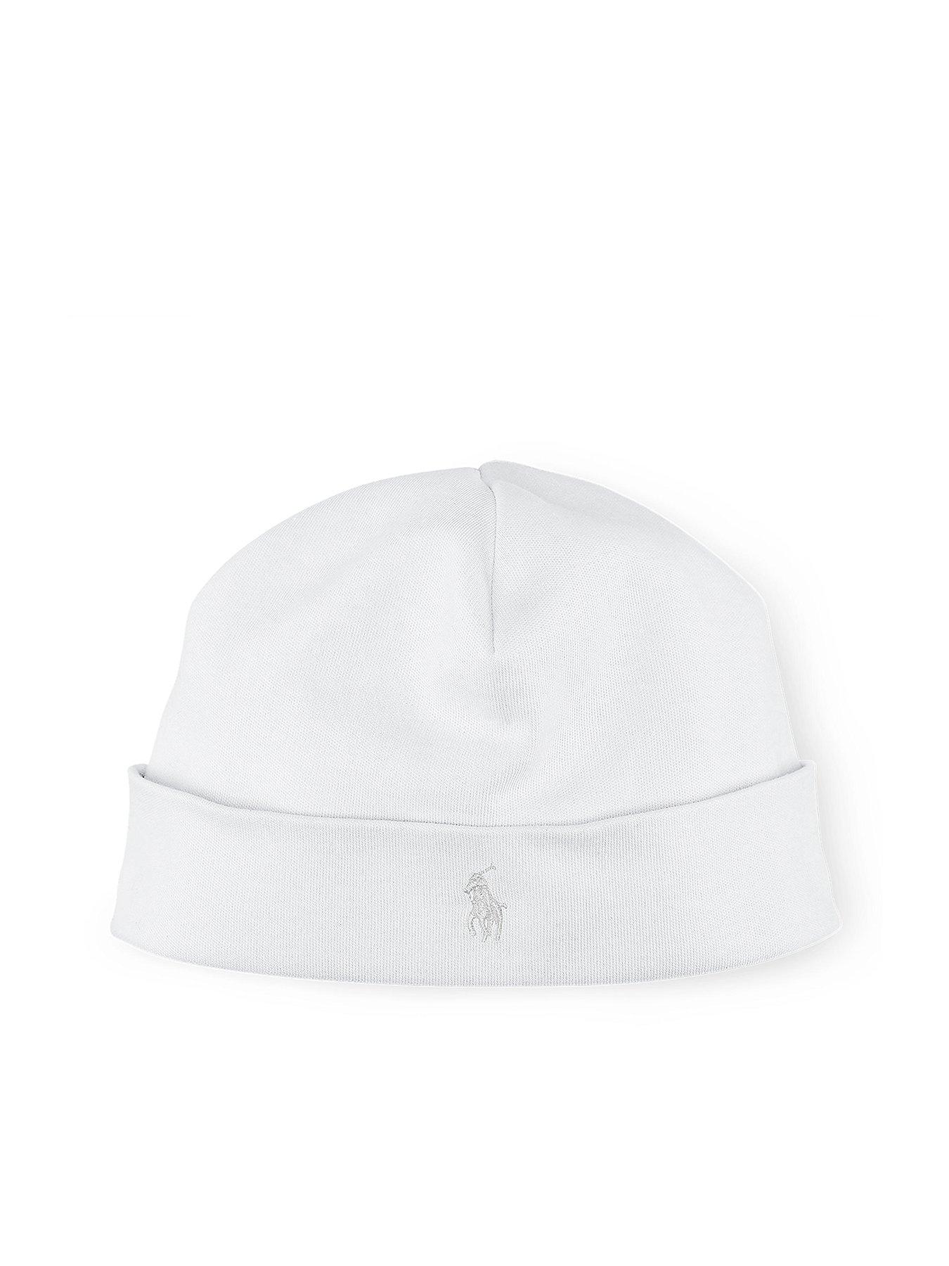 ralph lauren white beanie