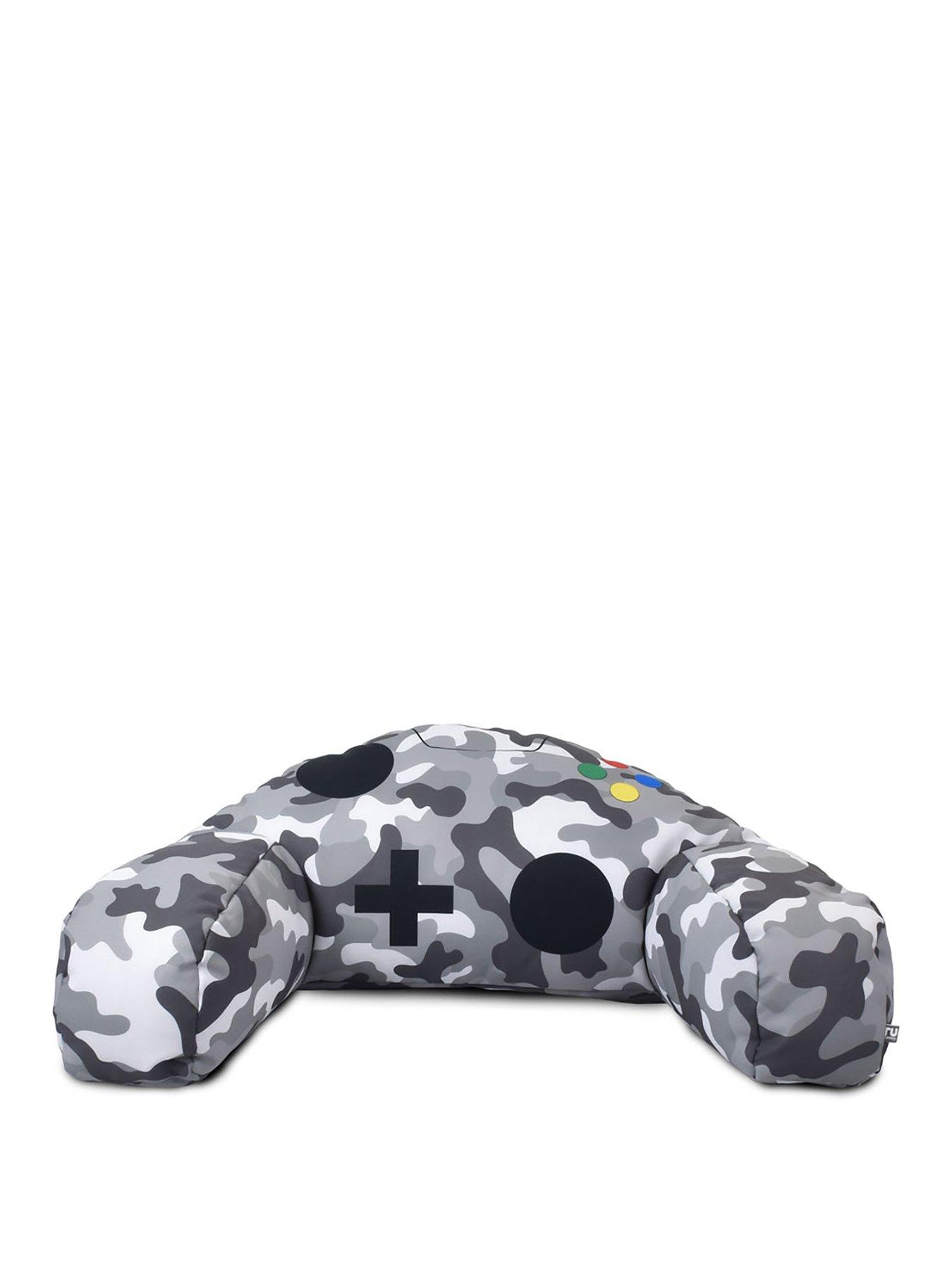 rucomfy-camo-grey-console-support-cushion