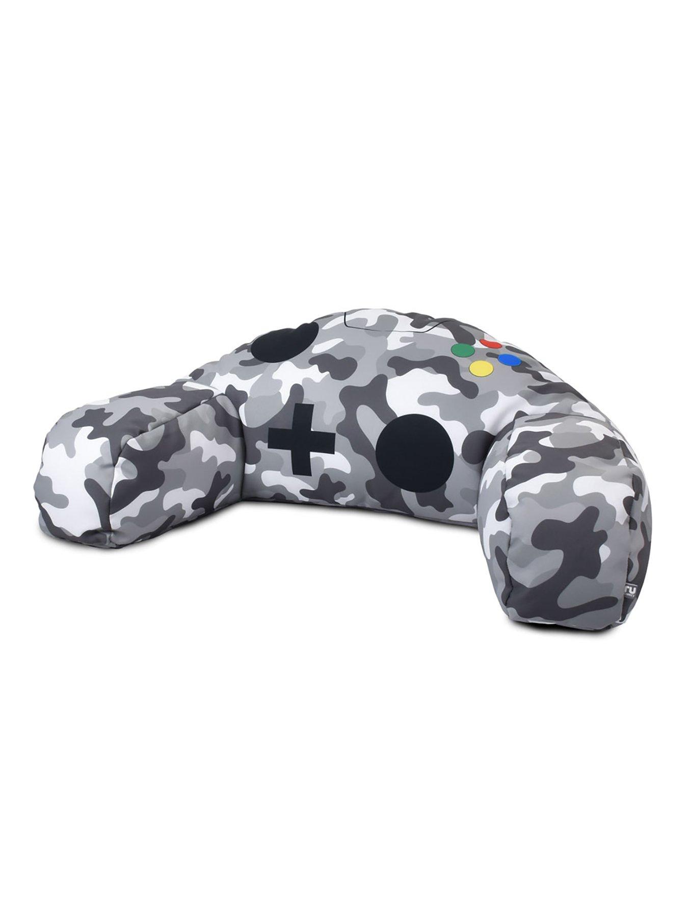 rucomfy-camo-grey-console-support-cushionstillFront