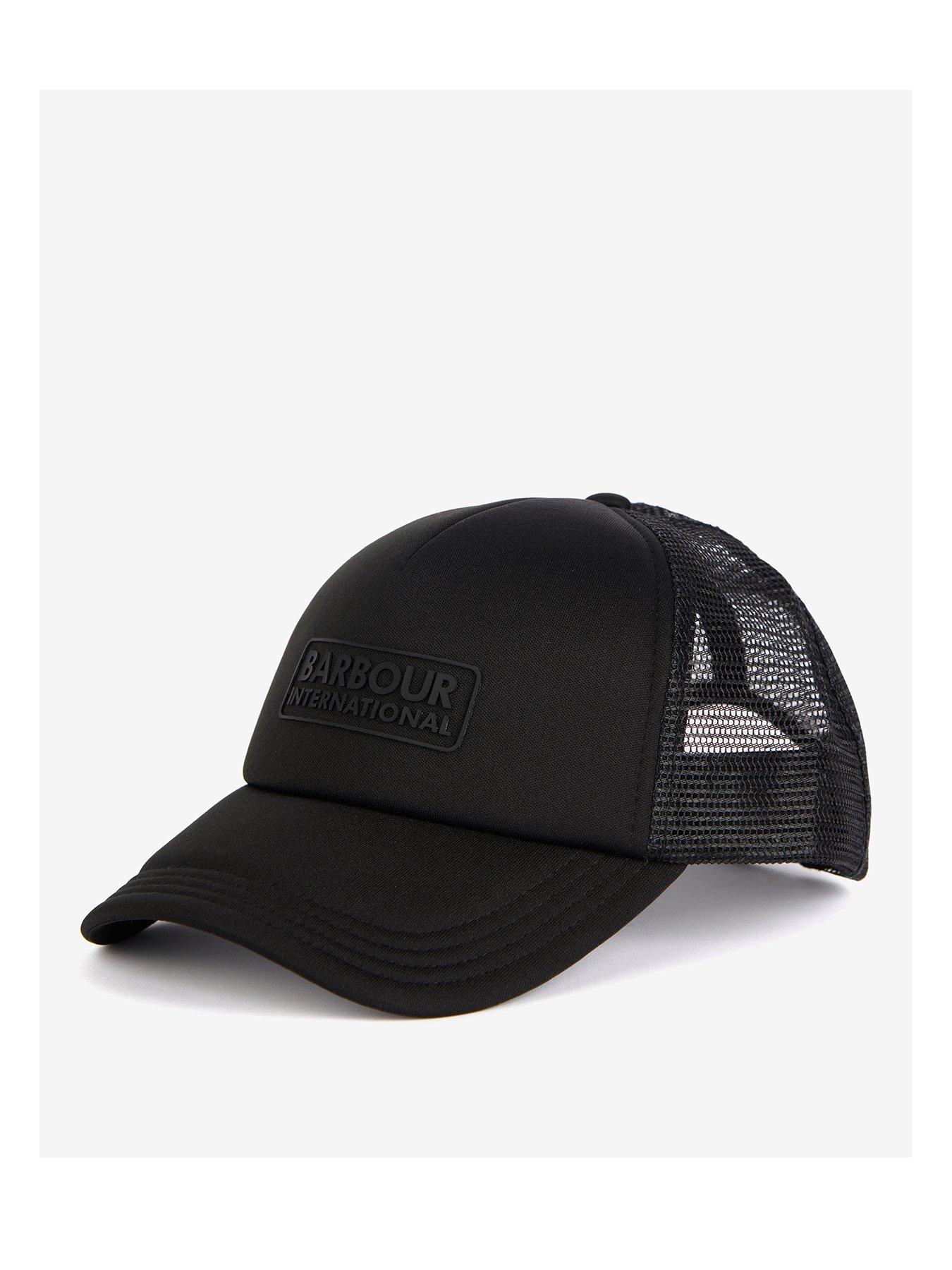 barbour-international-heli-mesh-trucker-cap-black