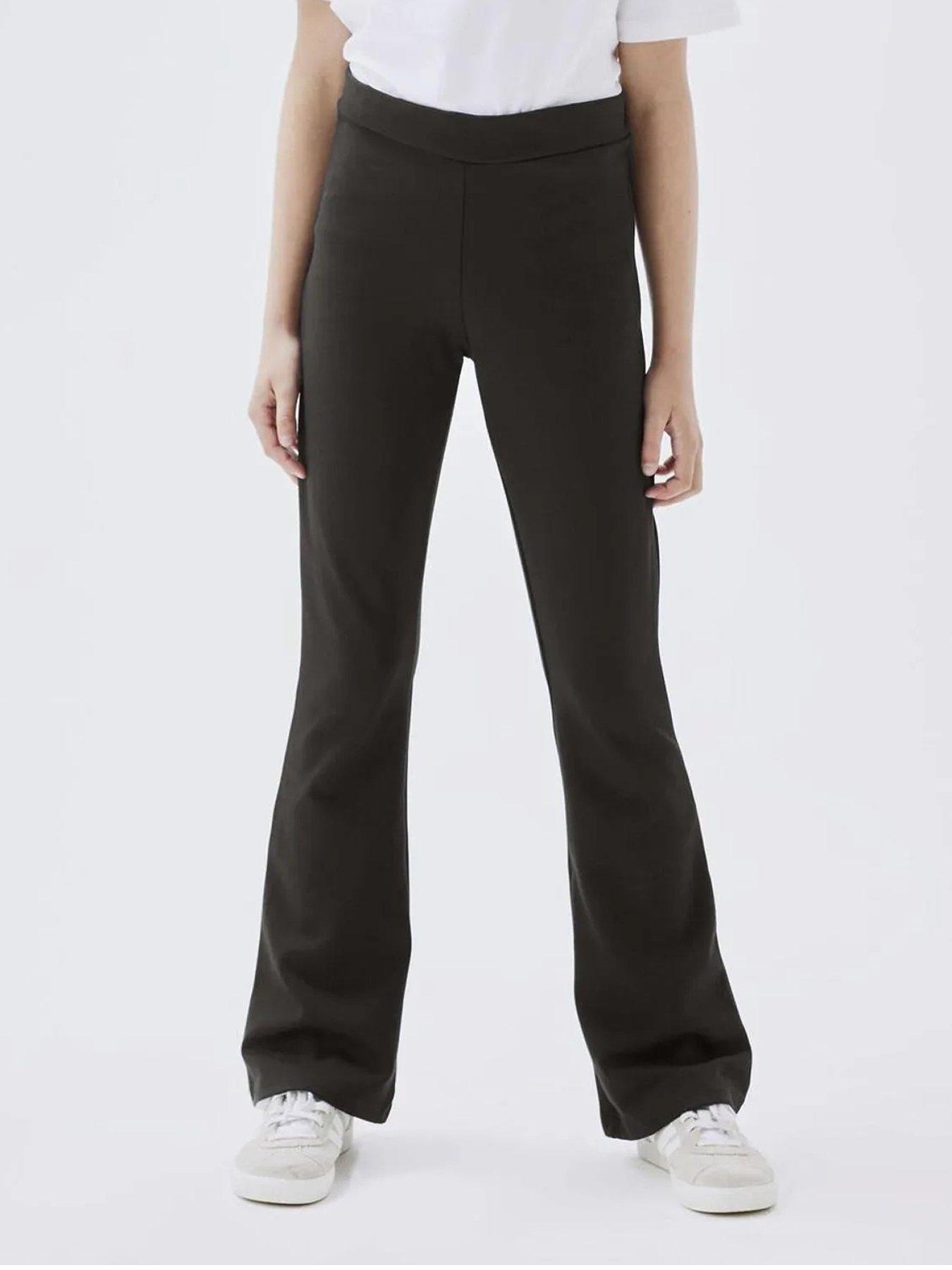 name-it-girls-flared-trousers-black