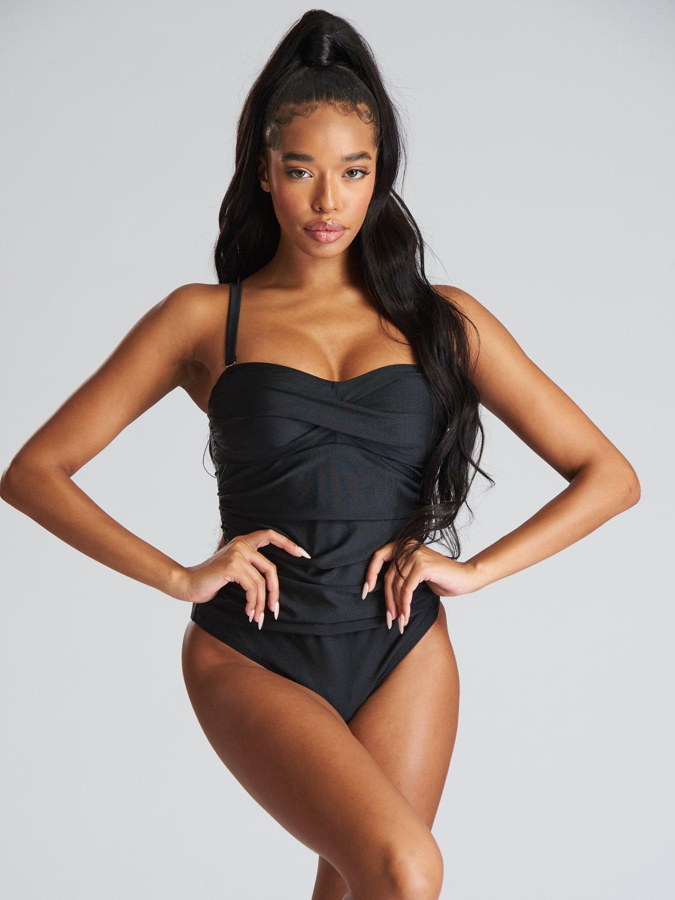 south-beach-southbeach-black-bandeau-tummy-control-swimsuit-with-removeable-strapoutfit