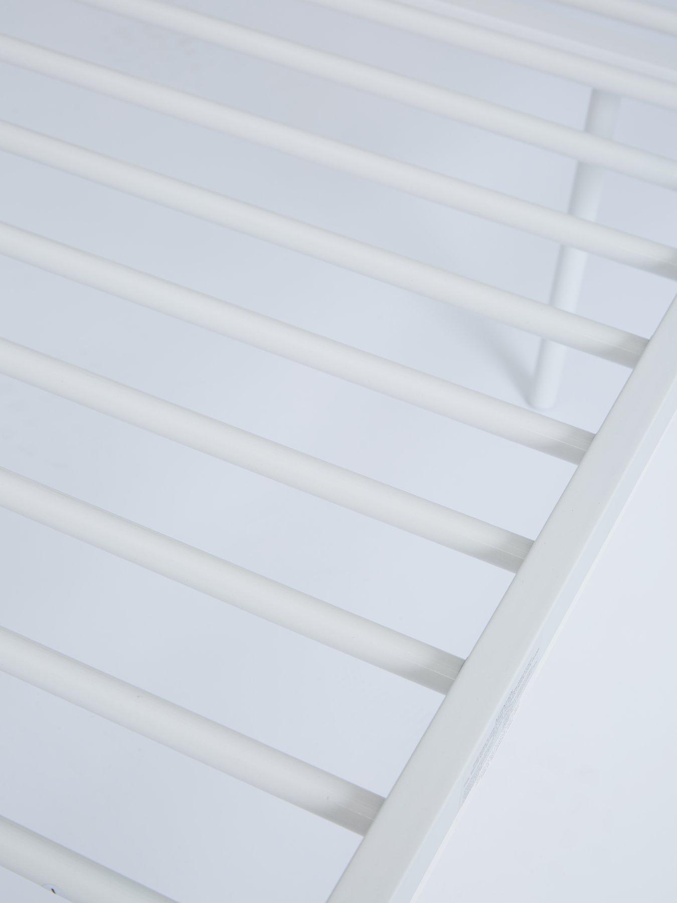 Image 6 of 6 of The Very Collection Freddie Children's Metal Single Bed Frame with Mattress Options (Buy &amp; SAVE!) - White