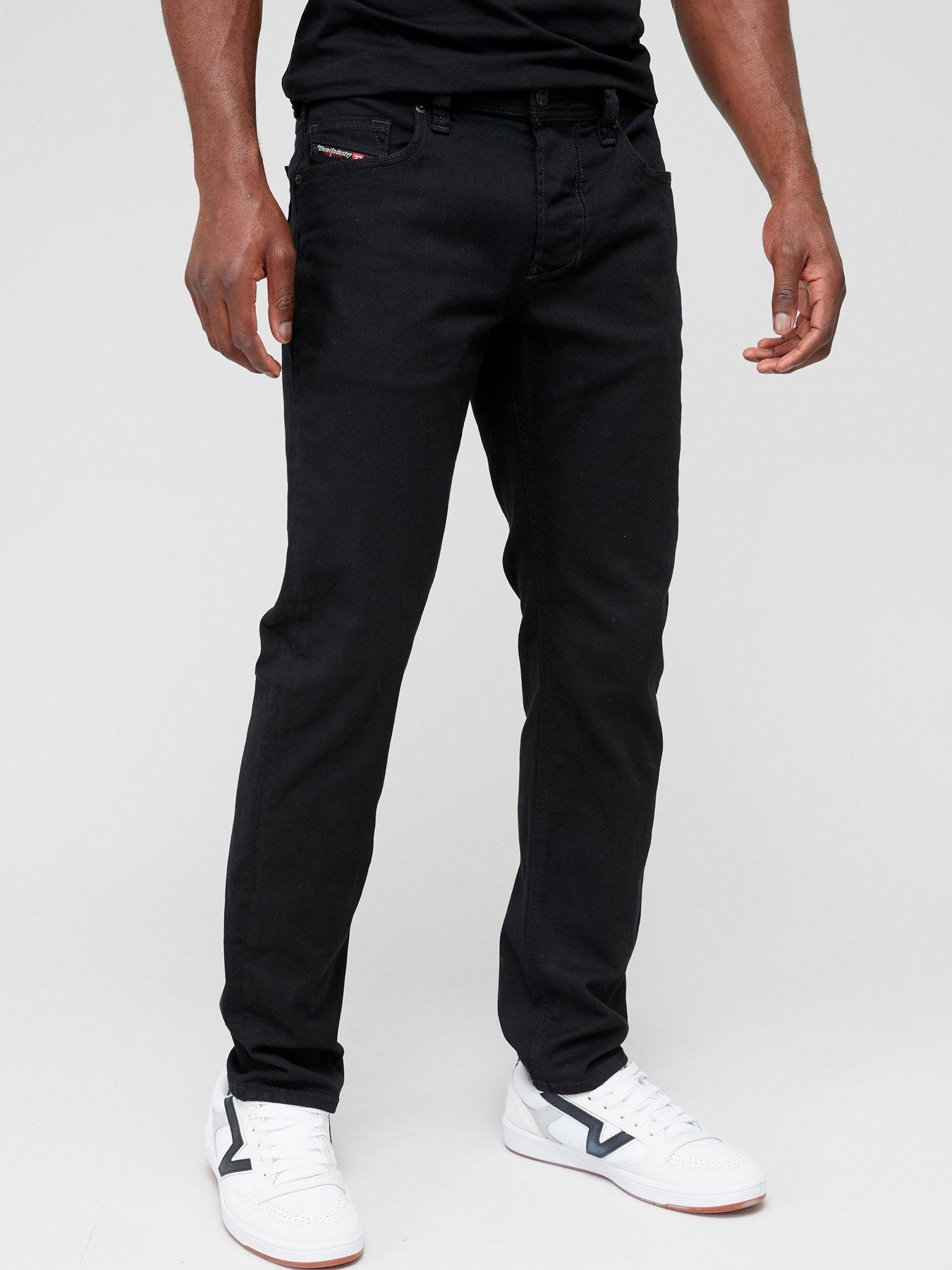 Calvin Klein Tapered Coolmax Jeans - Mid Blue