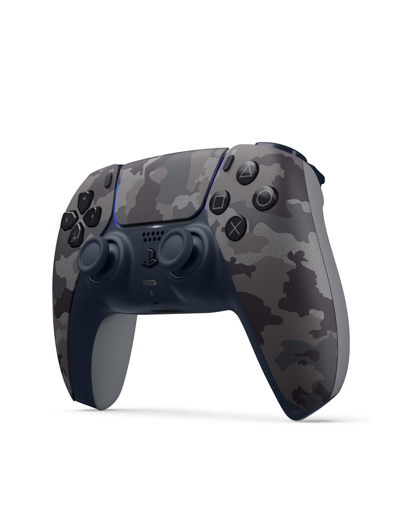 Image 4 of 6 of PlayStation 5 DualSense Wireless Controller - Grey&nbsp;Camouflage