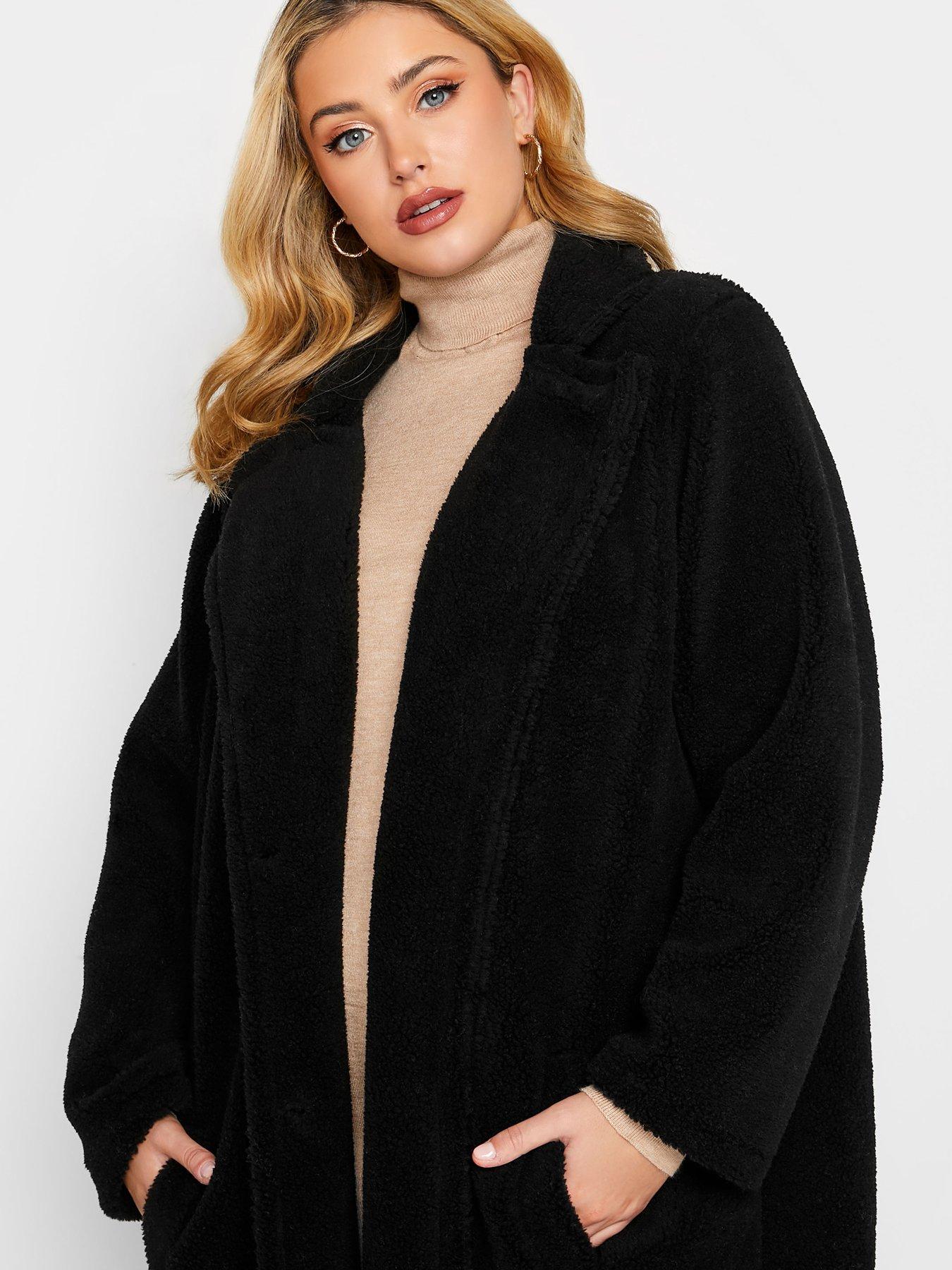 yours-faux-fur-jacket-blackoutfit