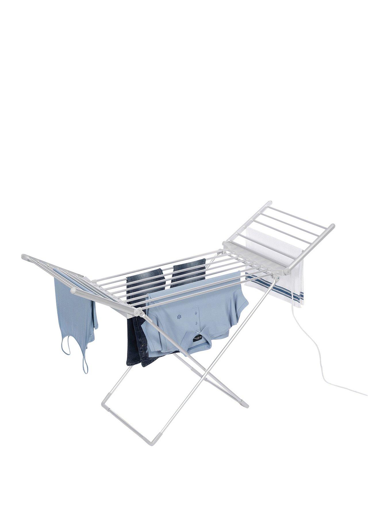 undefined Heated Clothes Airer with Wings