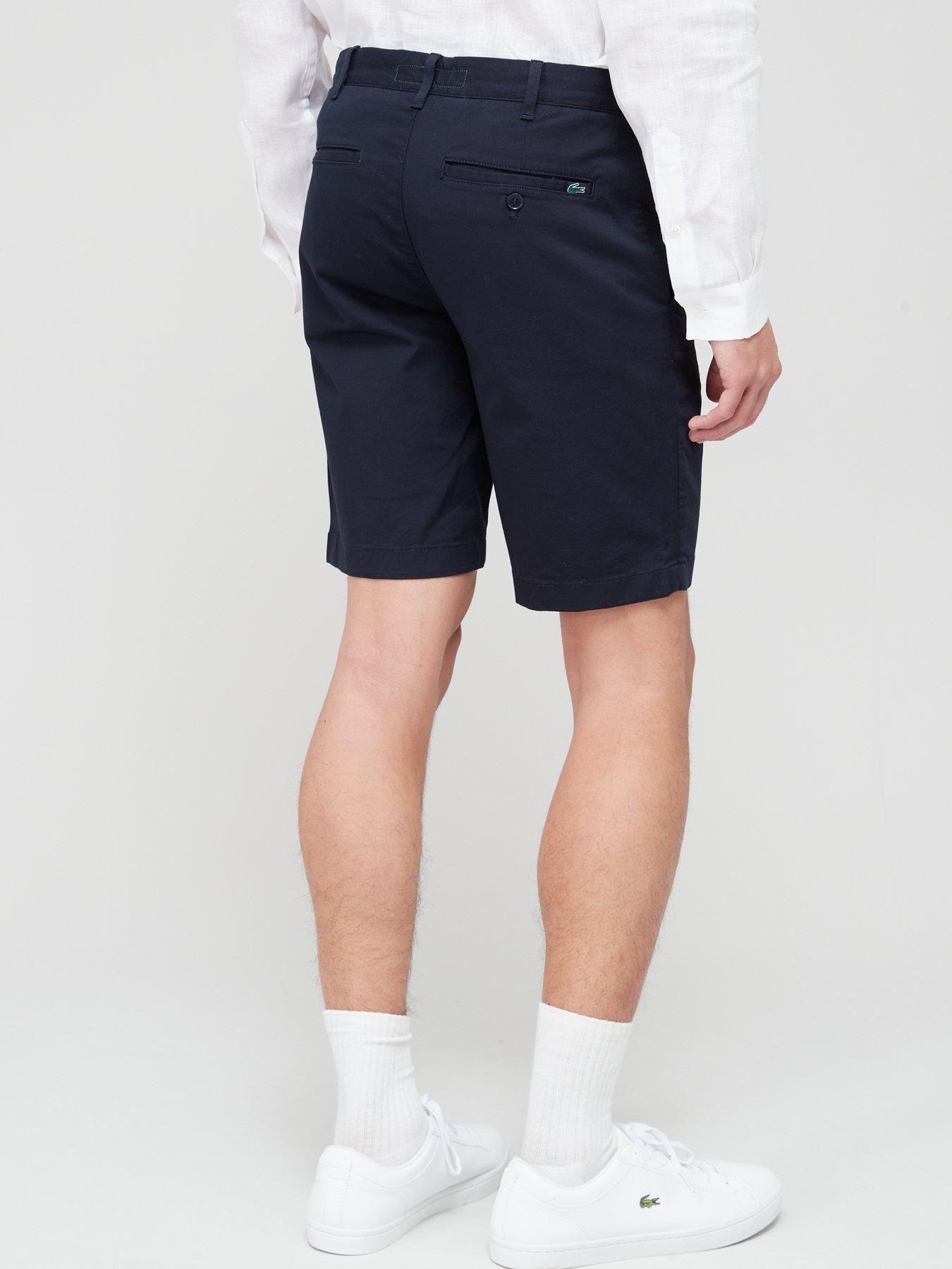 Mens navy hotsell lacoste shorts