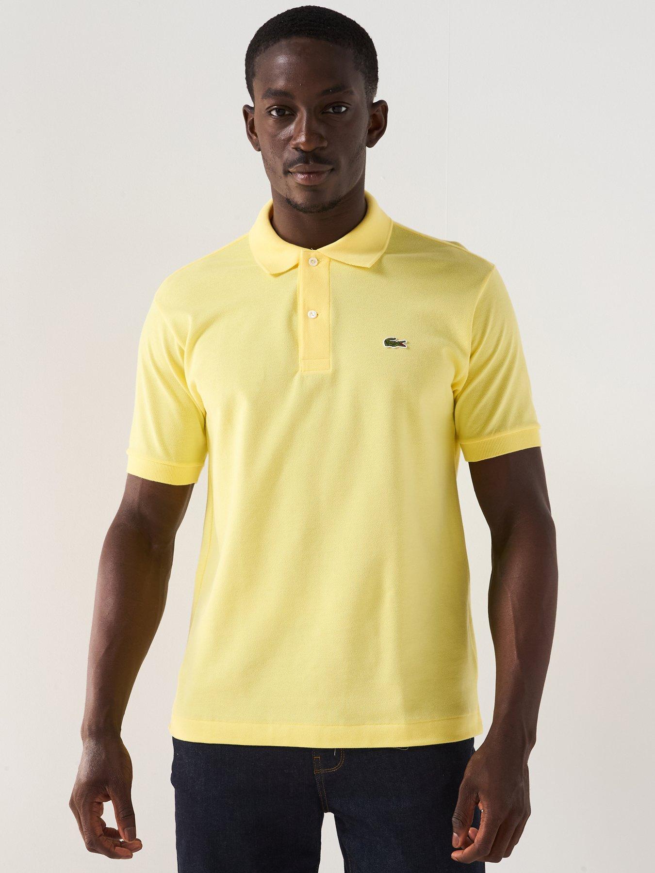 undefined Lacoste L12.12 Classic Fit Piqué Polo Shirt - Yellow