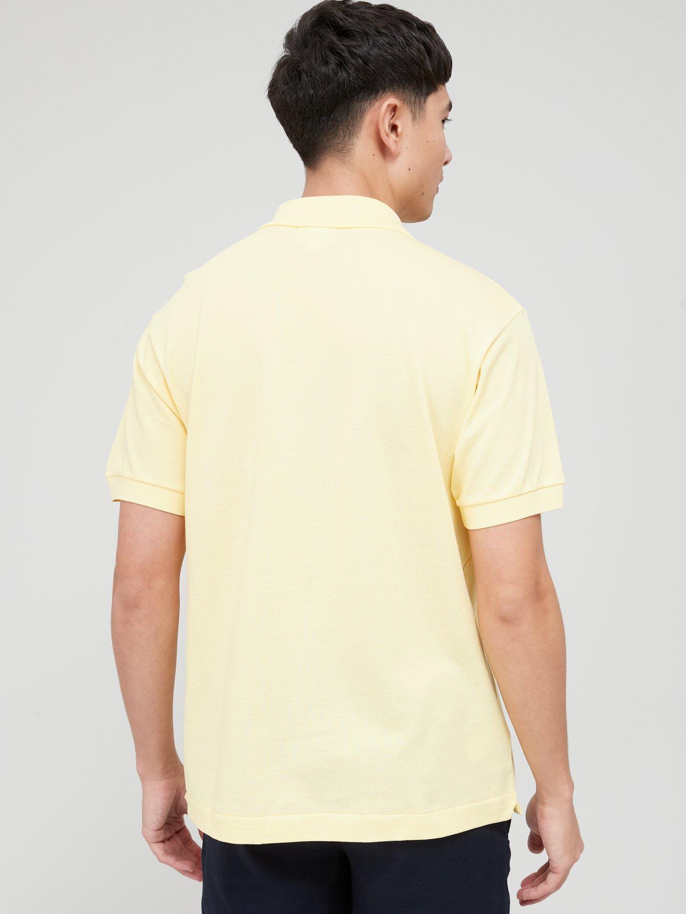 lacoste-classic-l1212-pique-polo-shirt-yellowstillFront