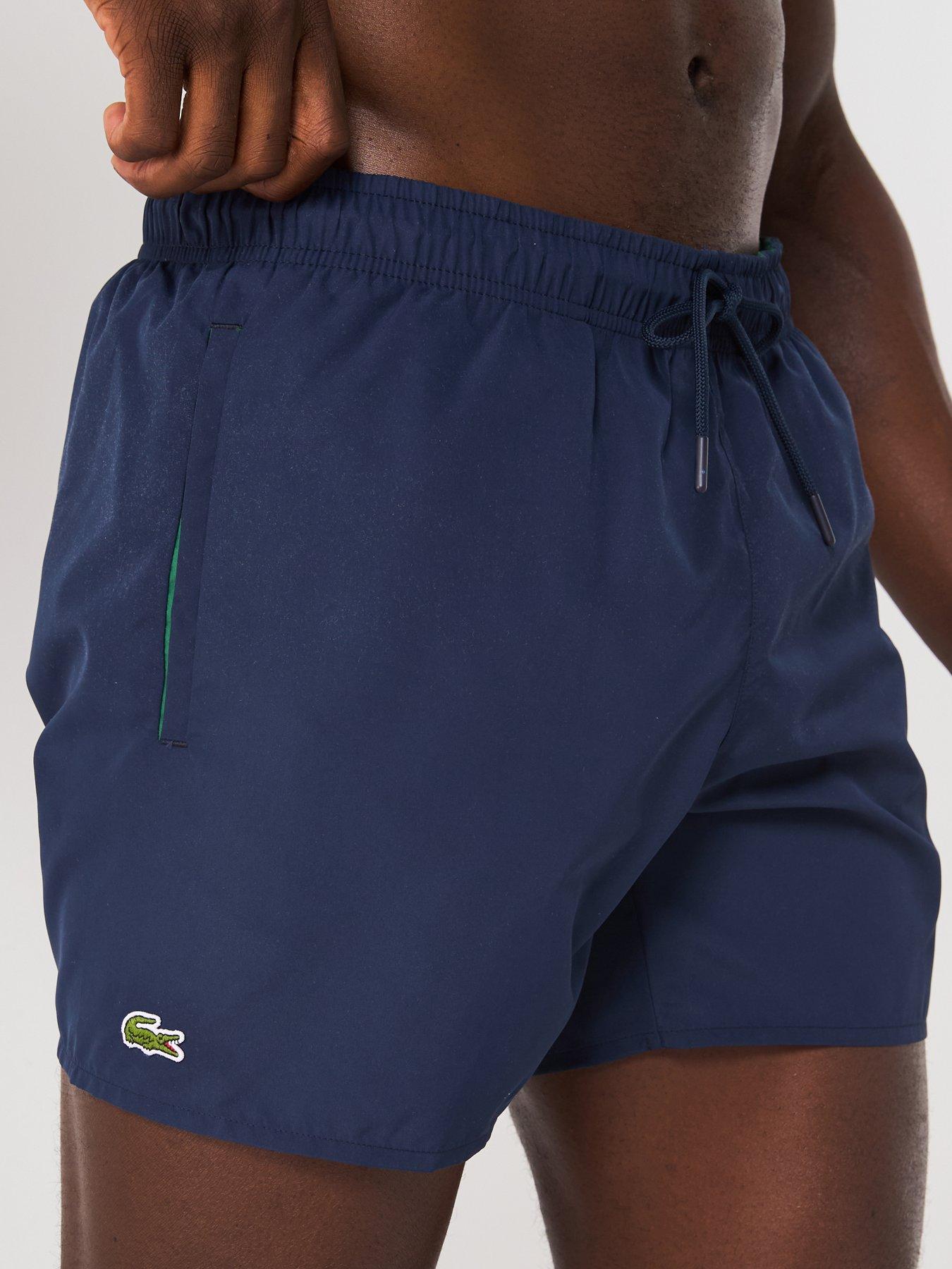 Image 4 of 5 of Lacoste Essentials Swim Shorts - Navy