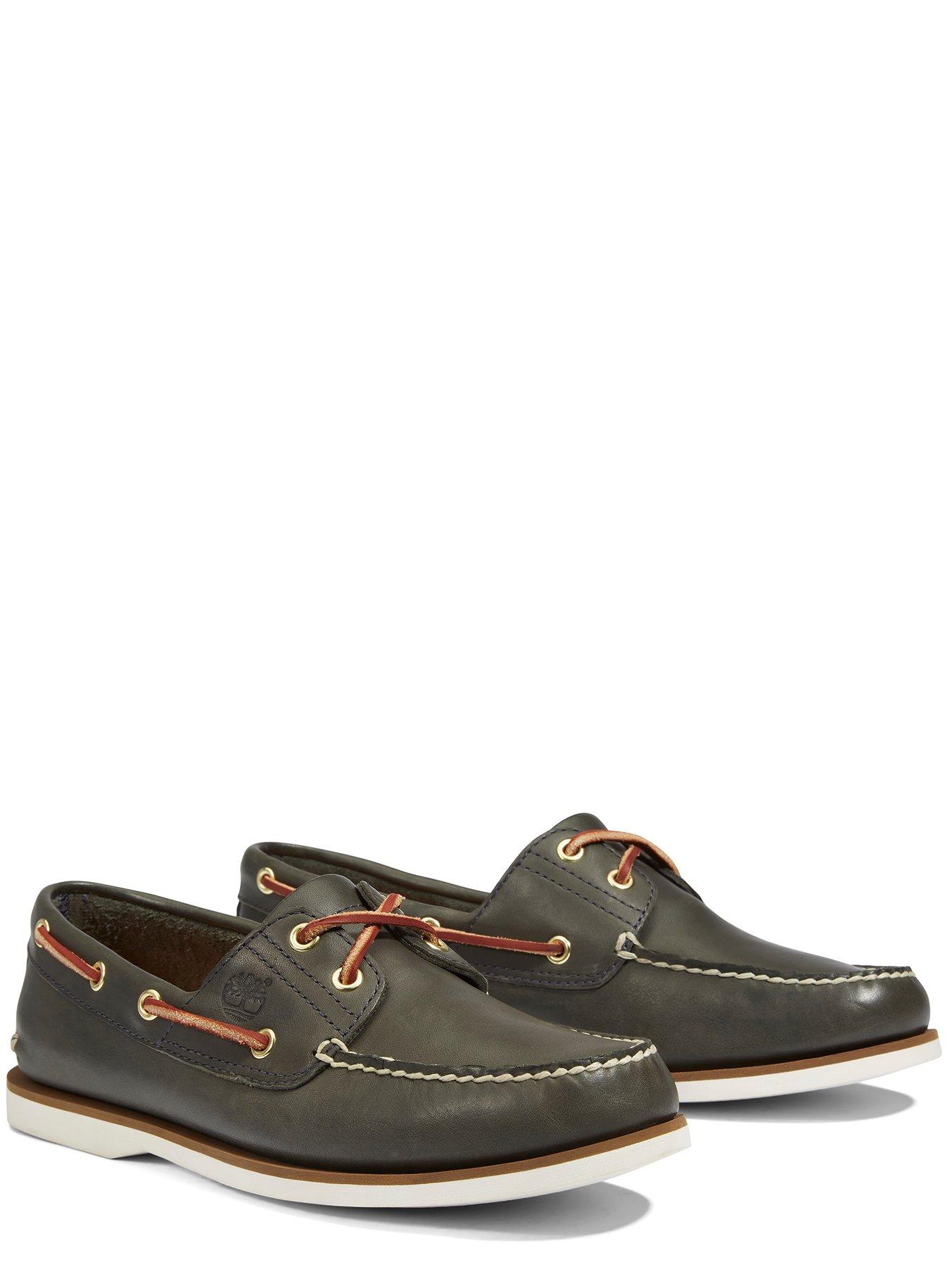 Image 2 of 4 of Timberland Classic Boat 2 Eye Boat Shoe - Navy