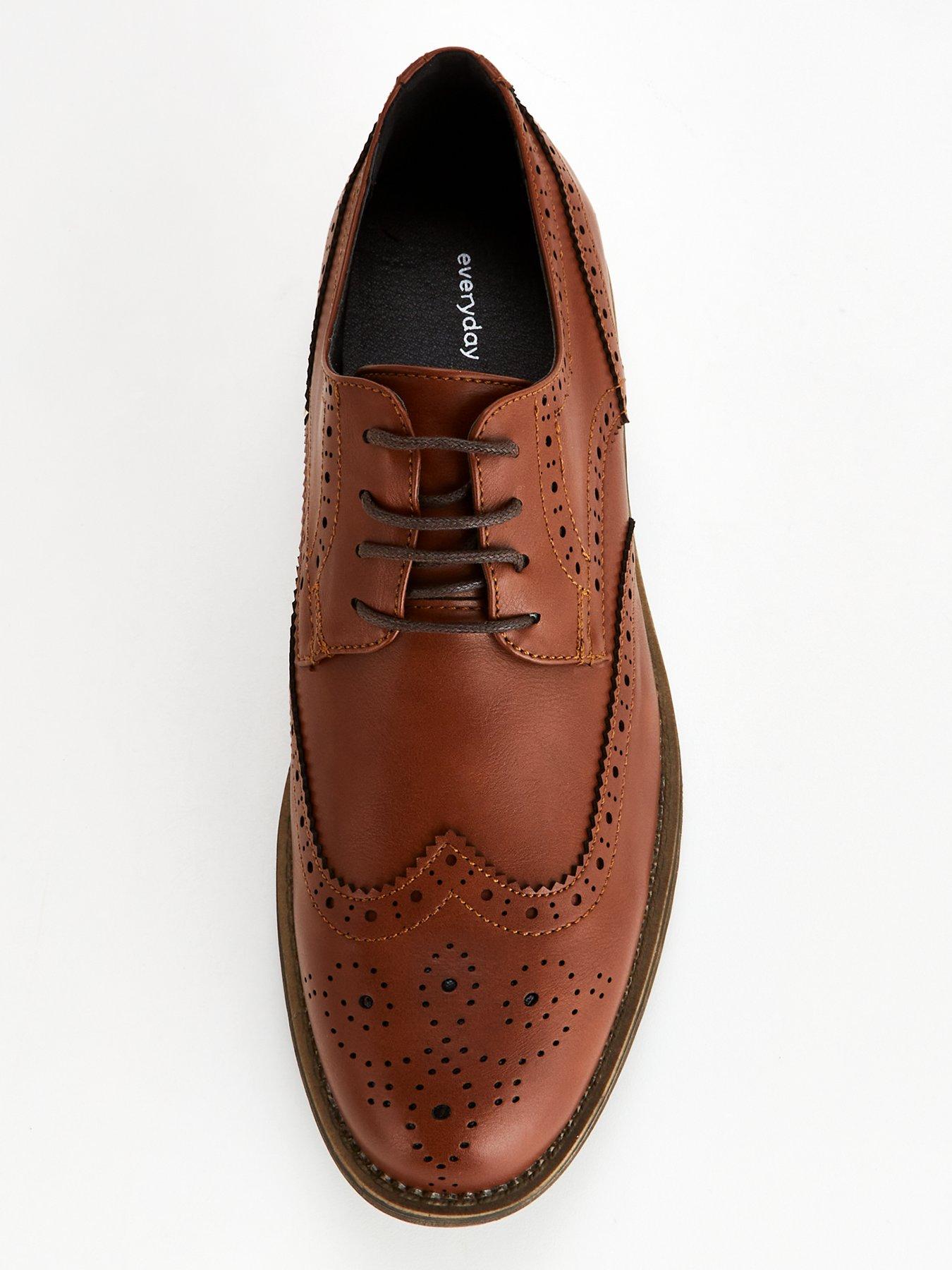 Image 4 of 6 of Everyday Mens Formal Lace Up Brogue Shoe - Wide Fit