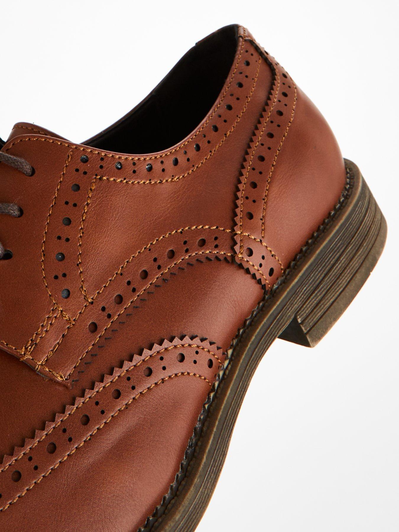 Image 6 of 6 of Everyday Mens Formal Lace Up Brogue Shoe - Wide Fit