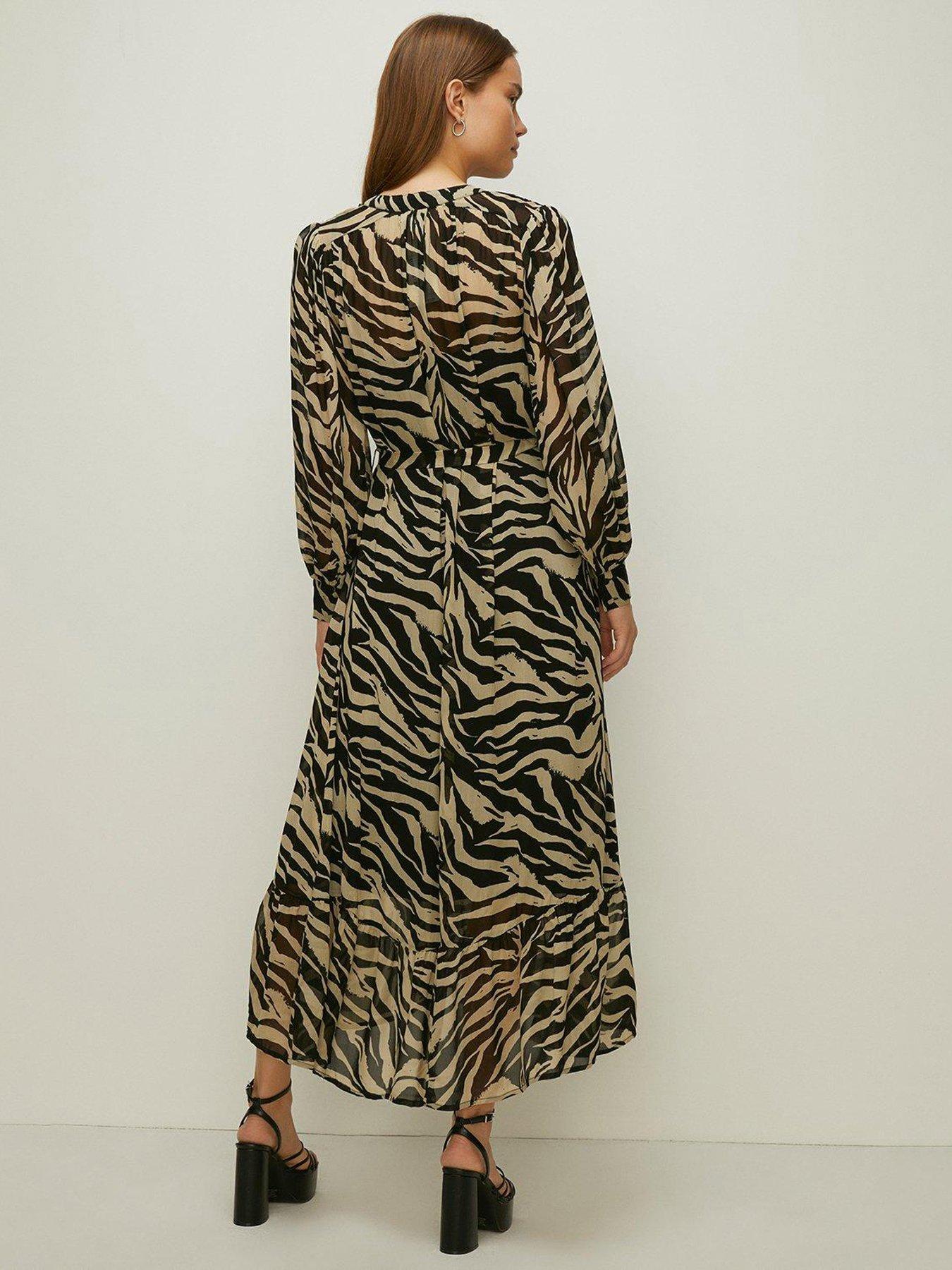 Oasis best sale zebra dress