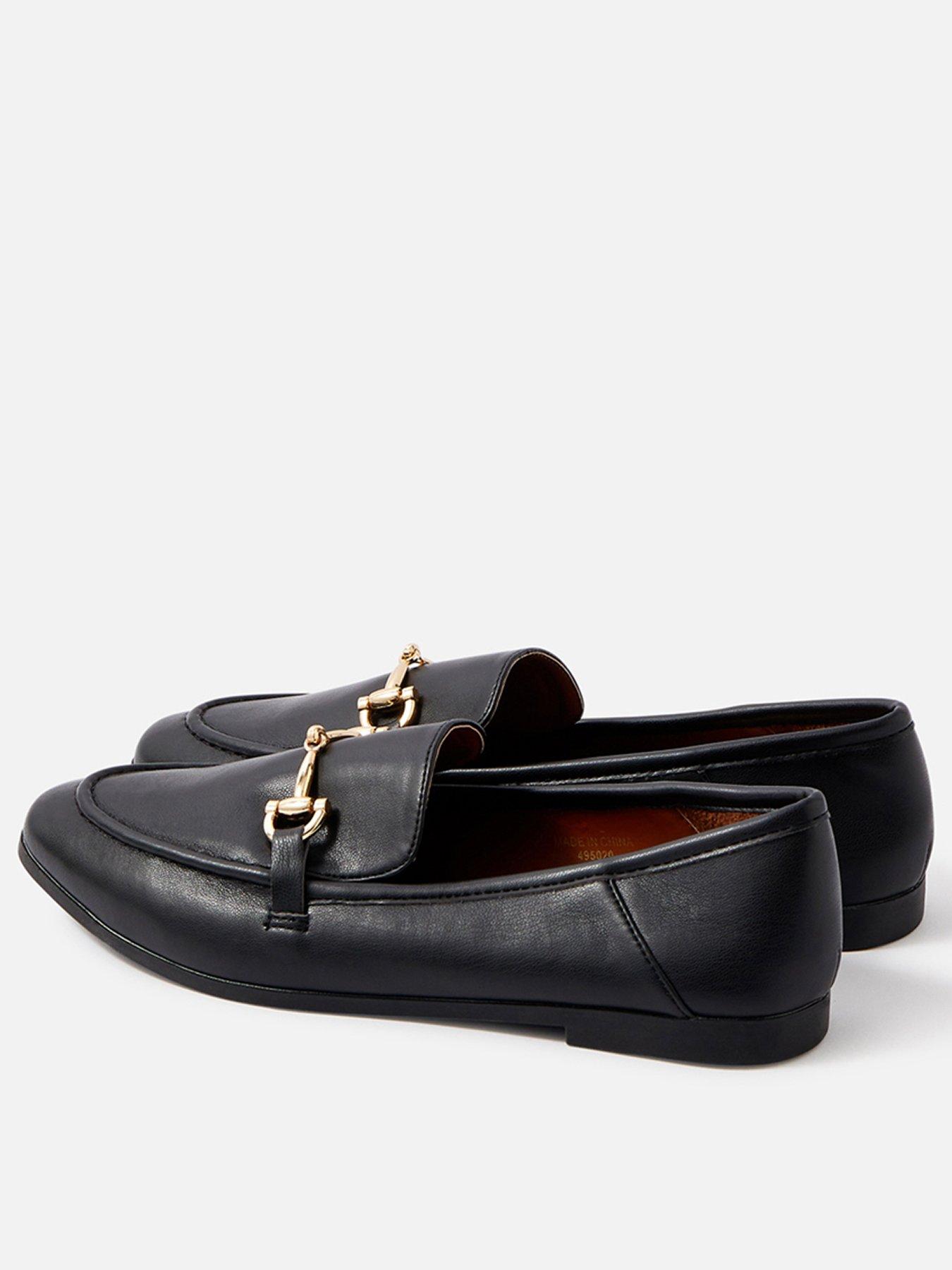 accessorize-metal-bar-loafer-blacknbspstillFront