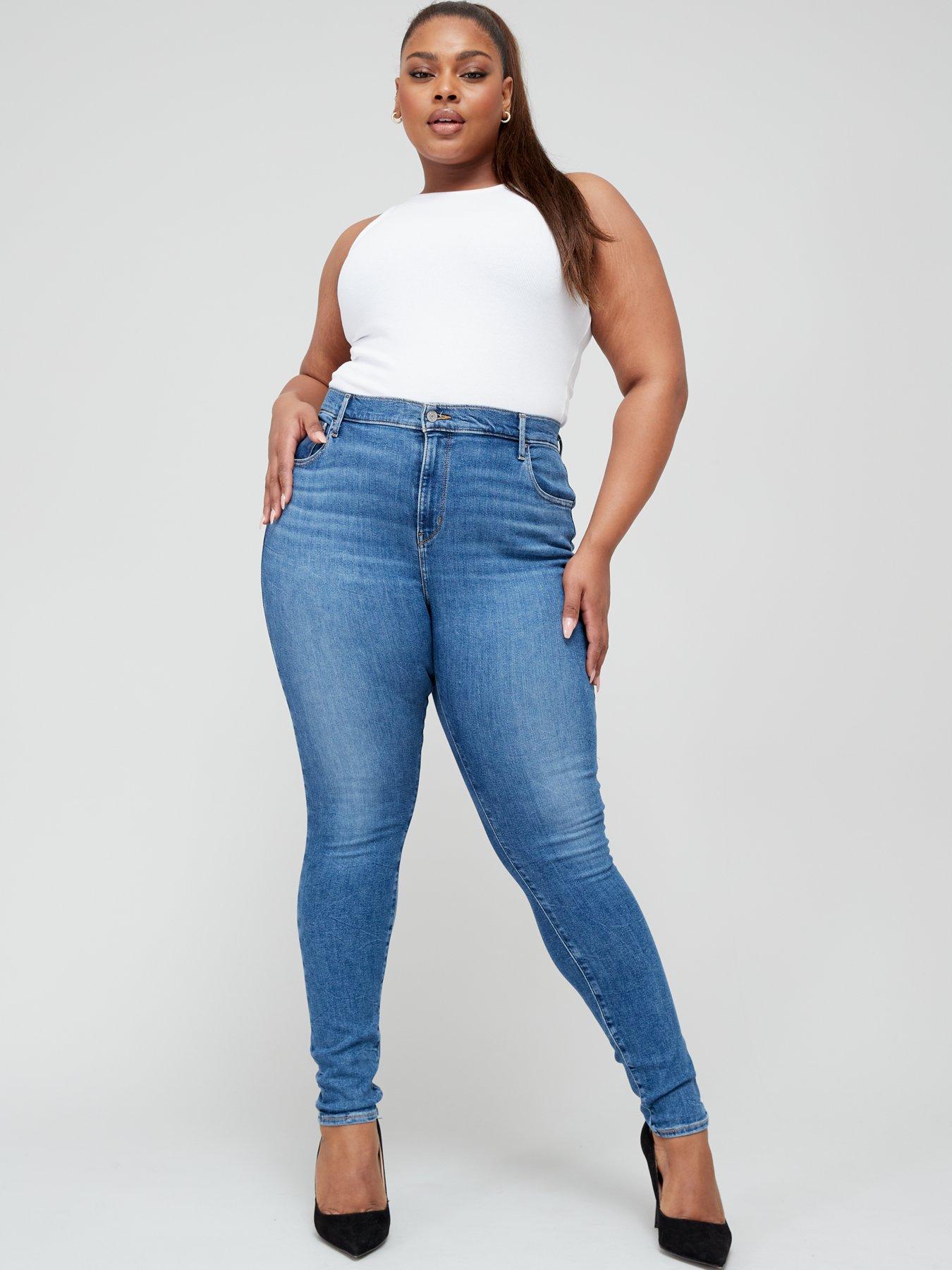 Image 5 of 5 of Levi's Plus 720&trade; High Rise Super Skinny Jean - Love Song Mid Blue