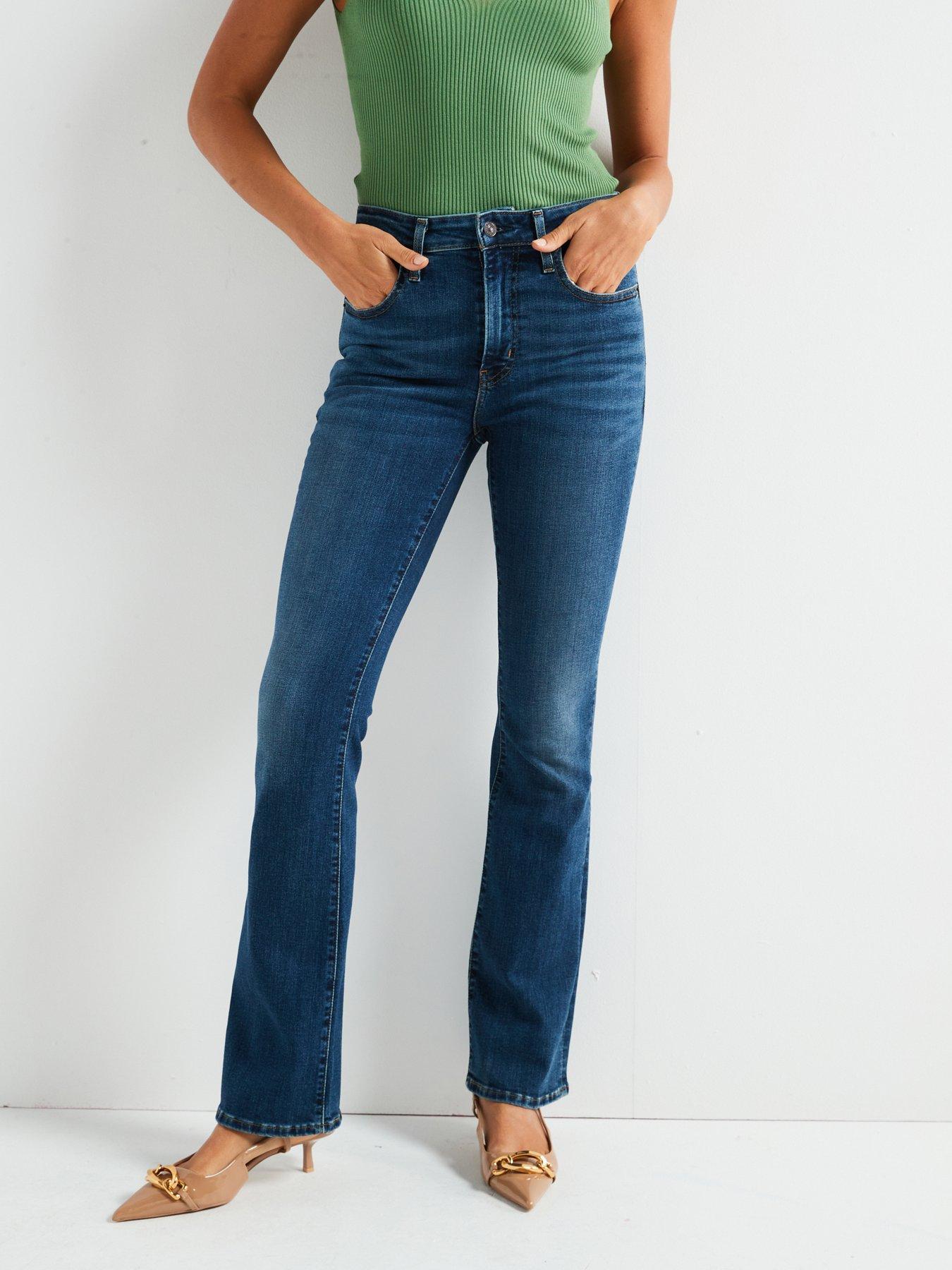 Levi's 725 High-rise Bootcut Jeans - Blue Wave Dark