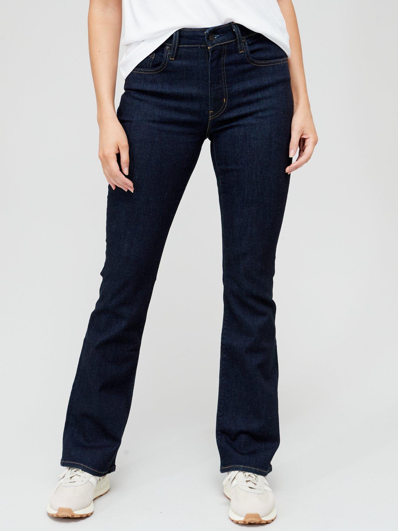 Levi's 725 High-rise Bootcut Jeans - Blue Wave Rinse