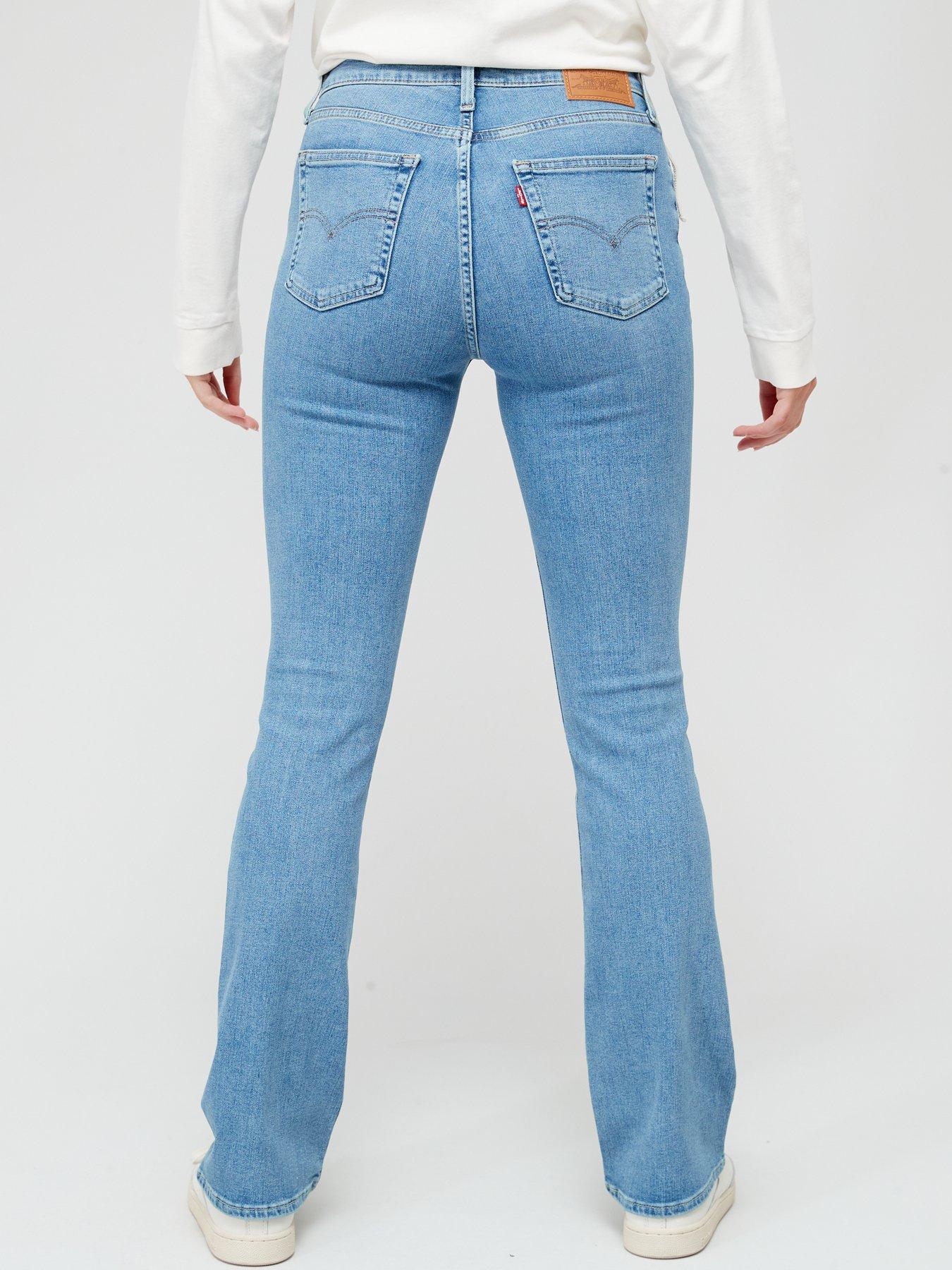 Image 2 of 4 of Levi's 725 High-rise Bootcut Jeans - Blue Wave Light