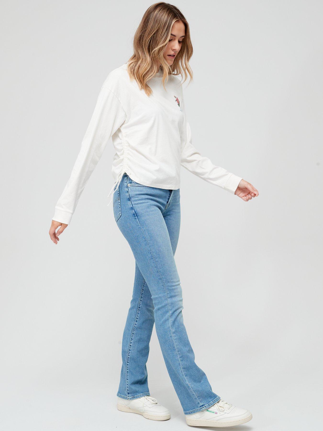 Levi's 725™ High Rise Bootcut Jean - Blue Wave Light | Very Ireland