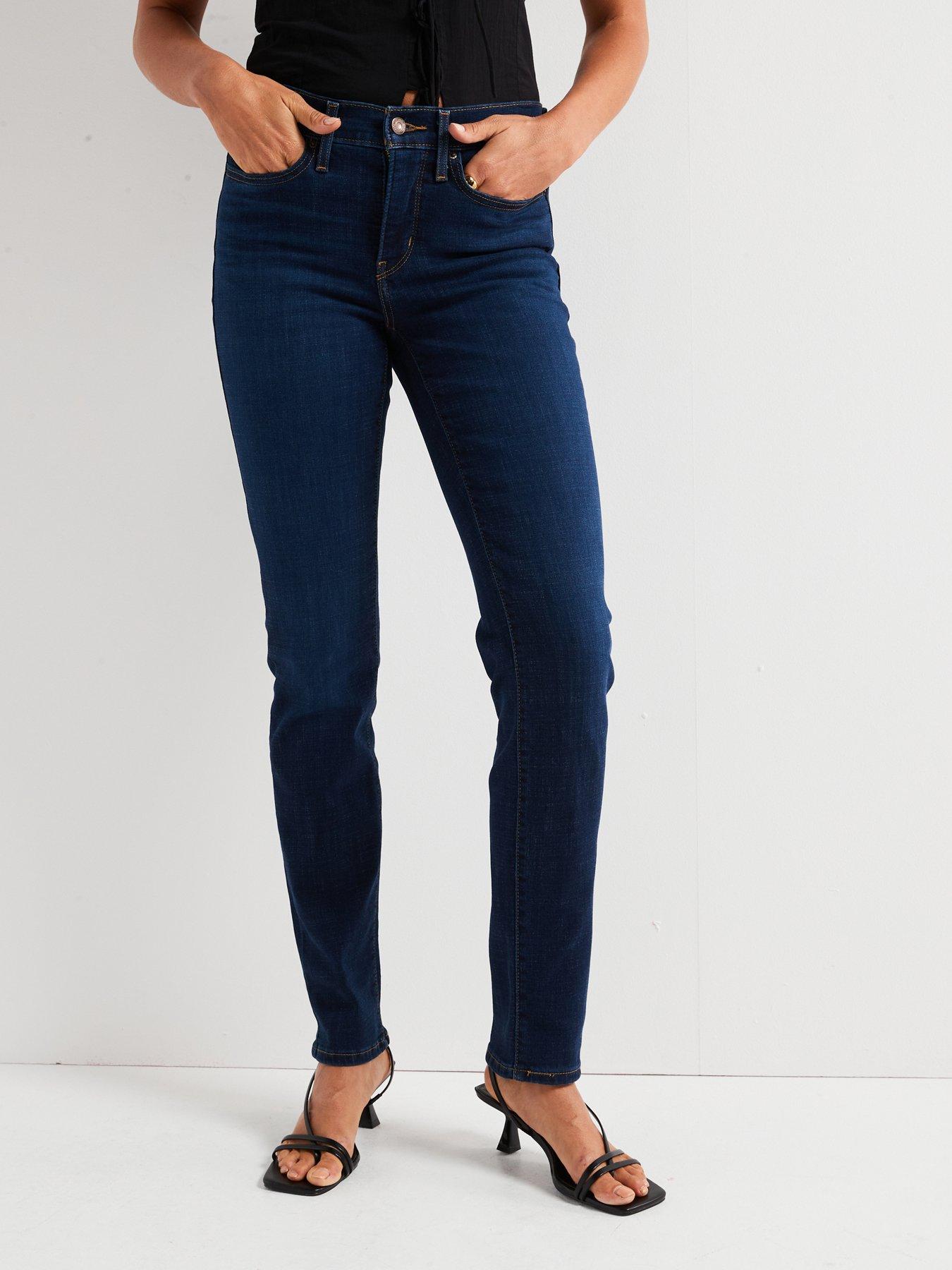 Image 1 of 6 of Levi's 312T Shaping Slim Jeans - Cobalt Haze