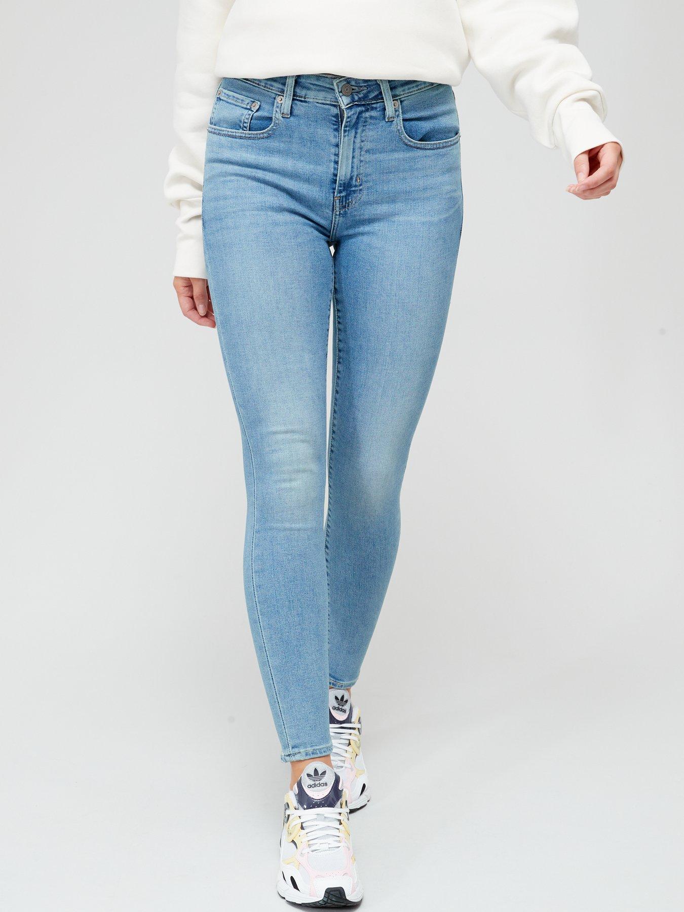 721 High Rise Skinny Jean Blue Wave Light