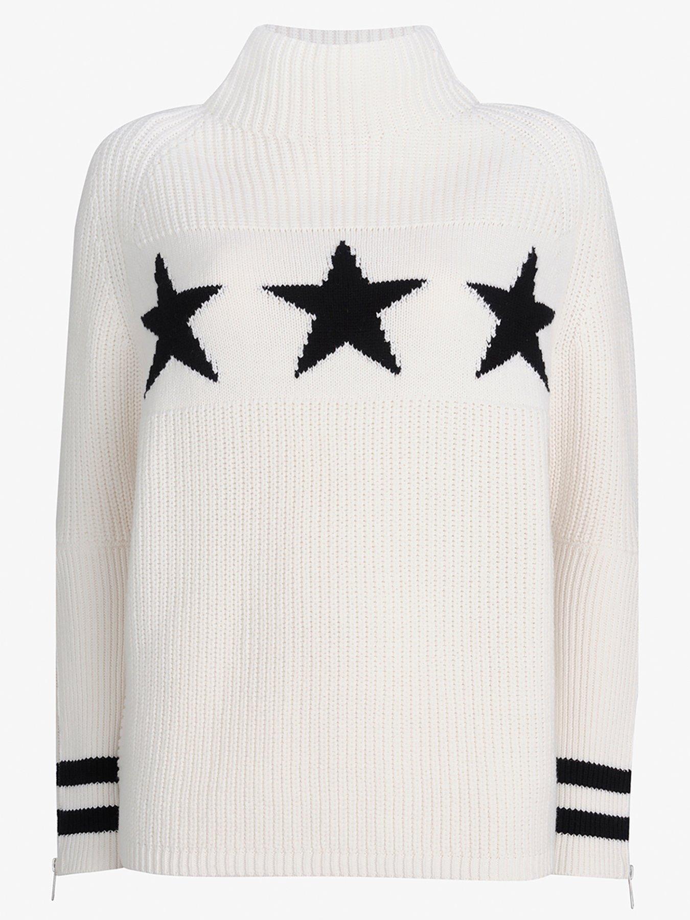 Mint velvet 2024 grey star jumper