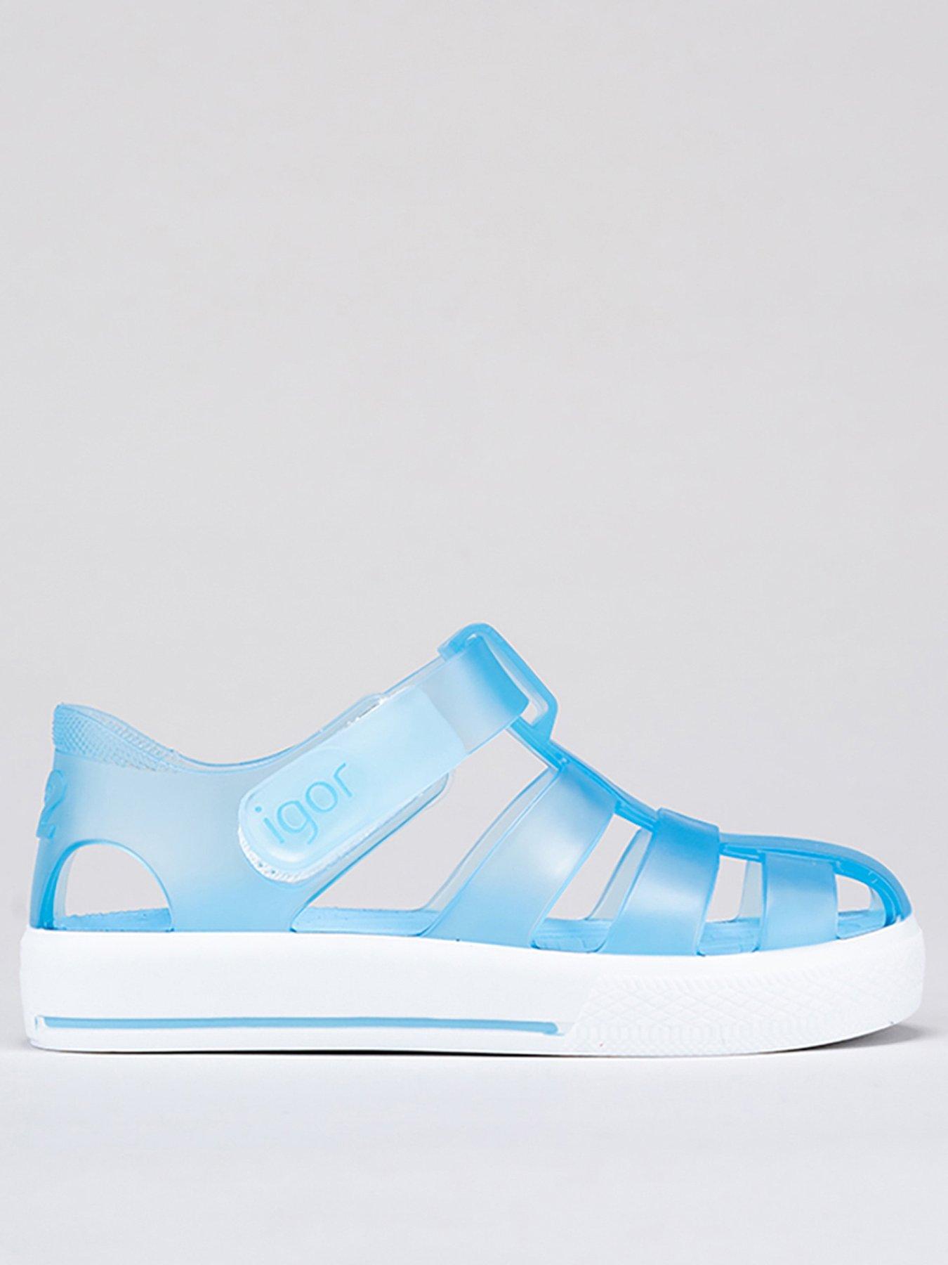 Image 1 of 4 of Igor Star Jelly Sandal - Blue