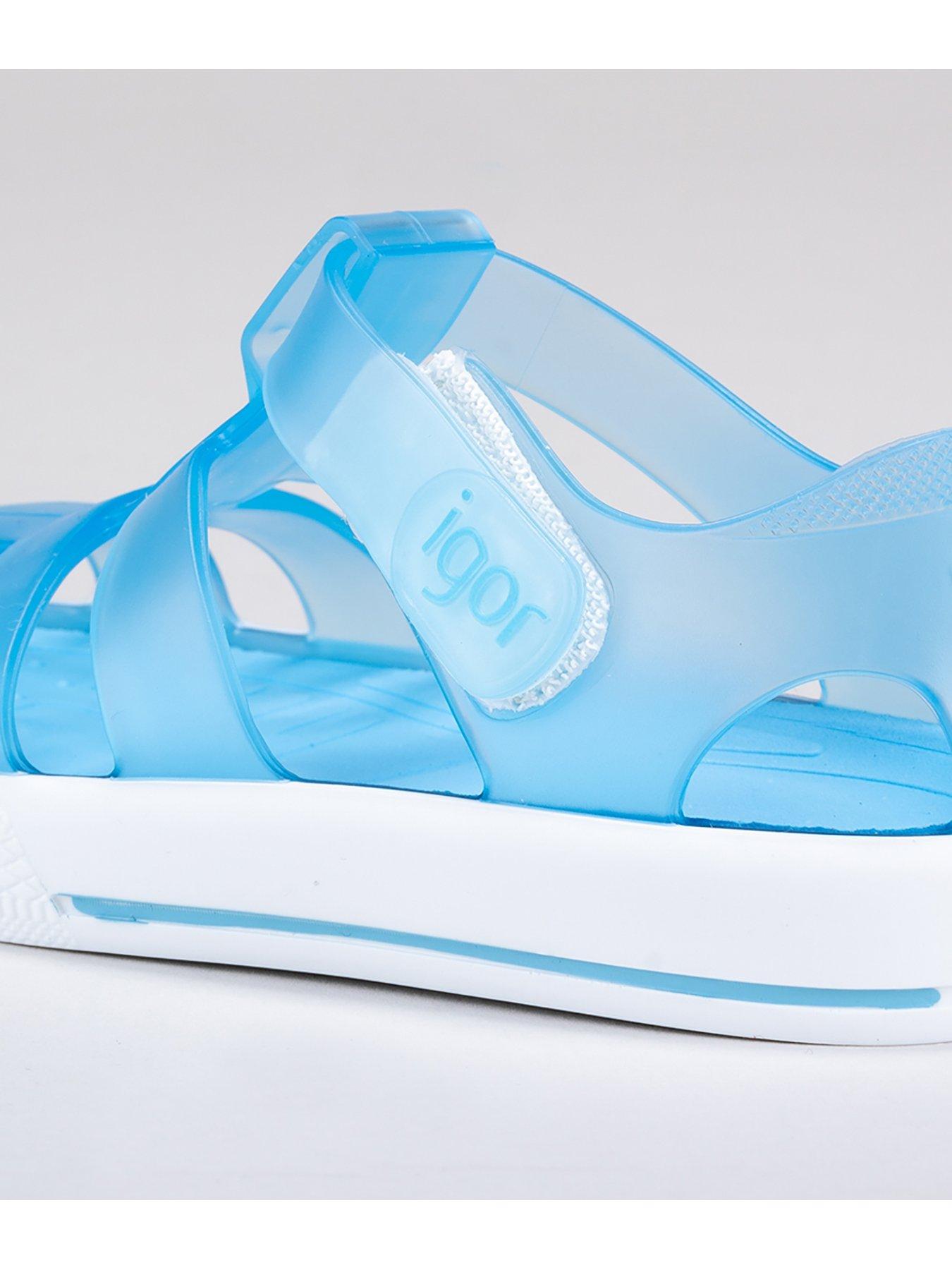 Image 4 of 4 of Igor Star Jelly Sandal - Blue