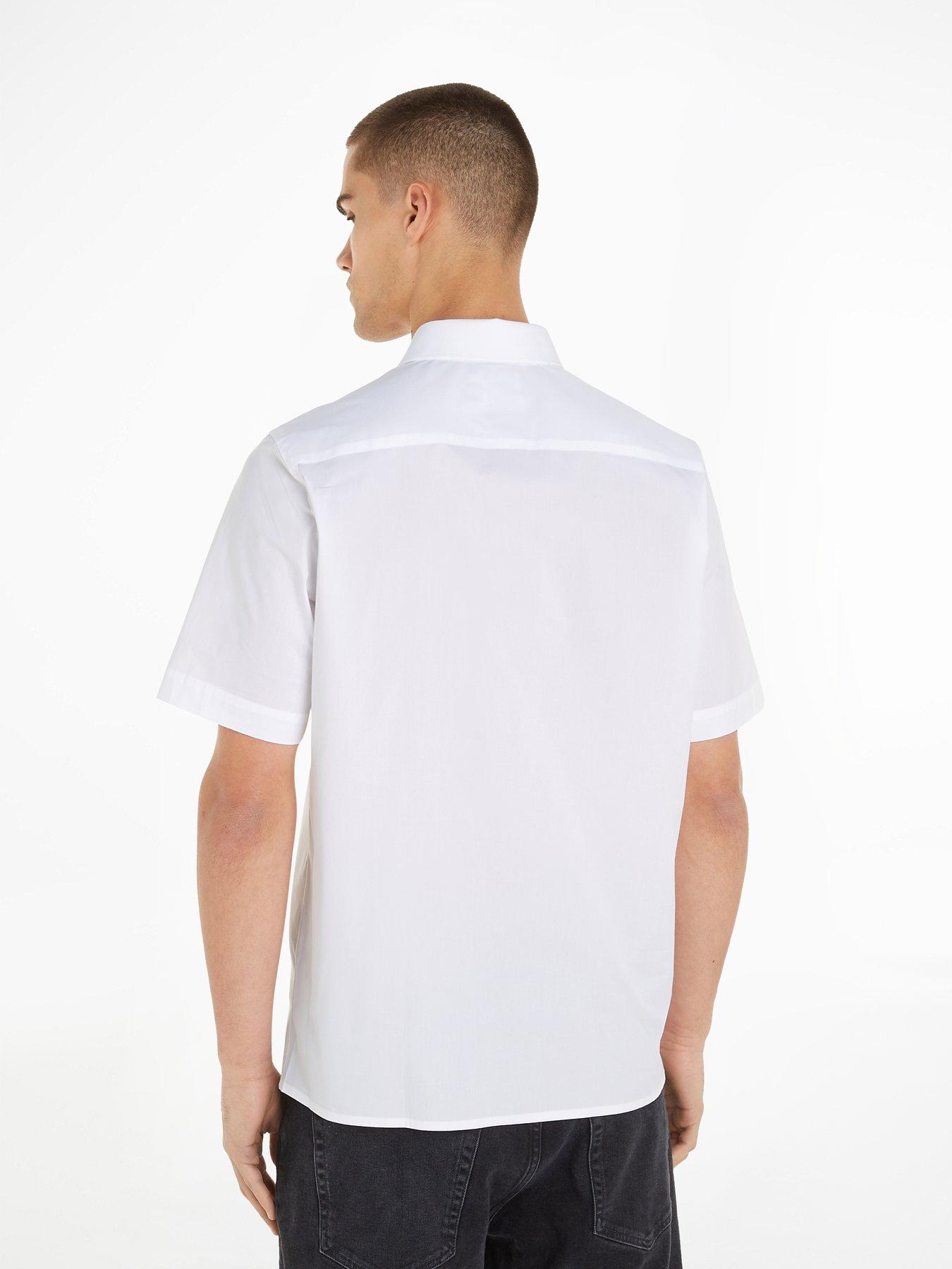 calvin-klein-calvin-klein-poplin-stretch-short-sleeve-regular-shirt-whitestillFront