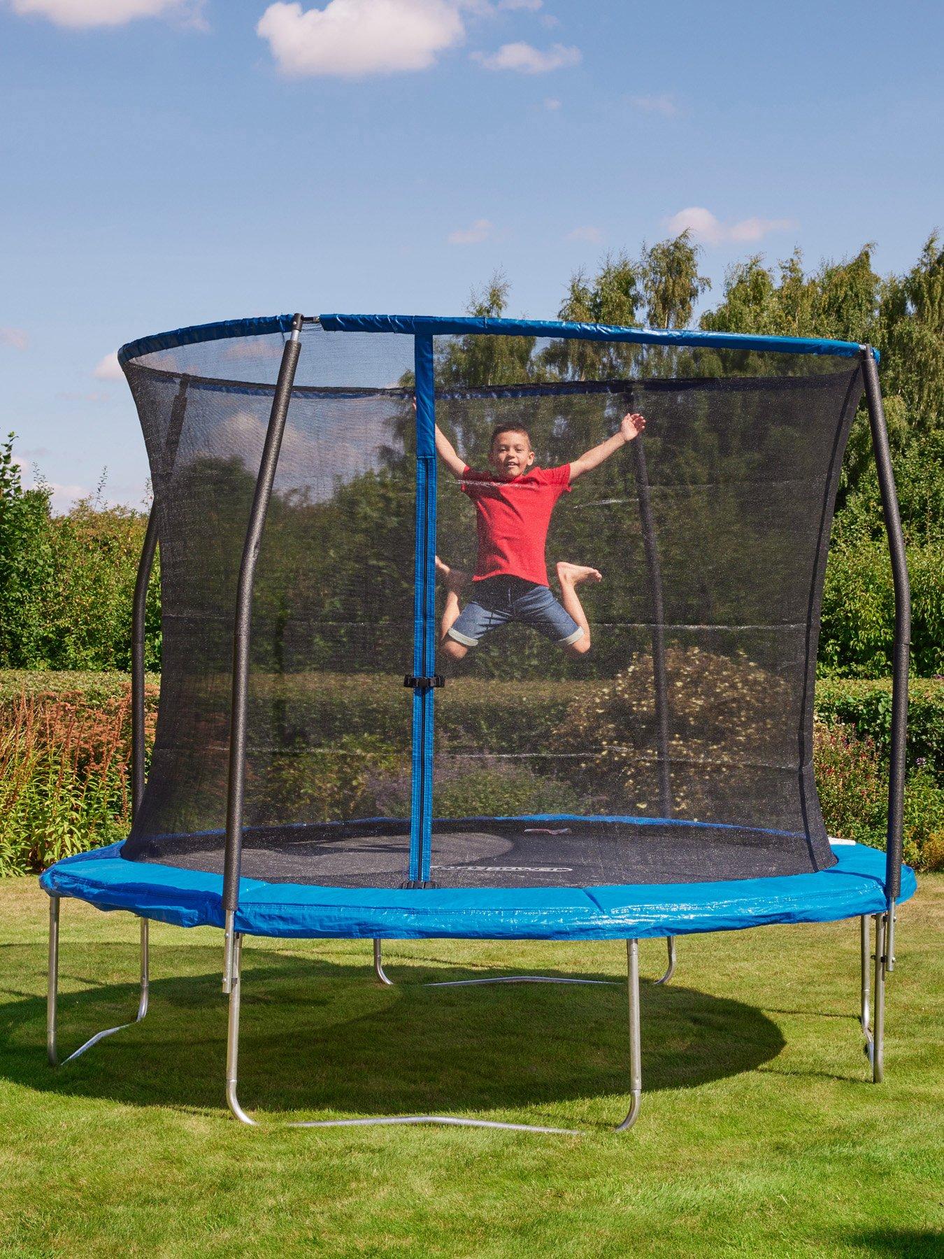 Image 1 of 5 of Sportspower Sportspower 10ft Trampoline with Safety Enclosure