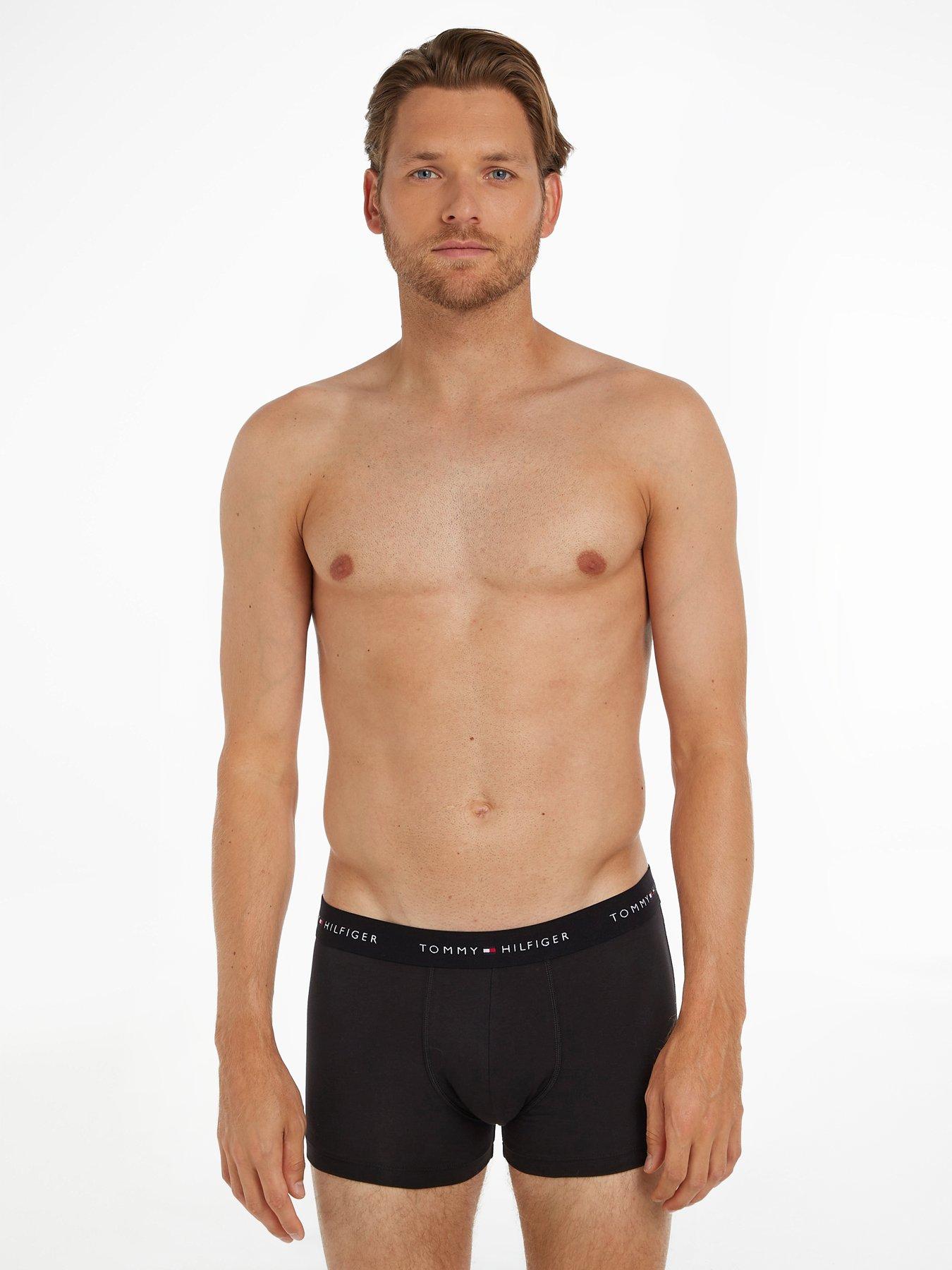 Image 3 of 4 of Tommy Hilfiger Tommy Hilfiger 3 Pack Trunks - Black