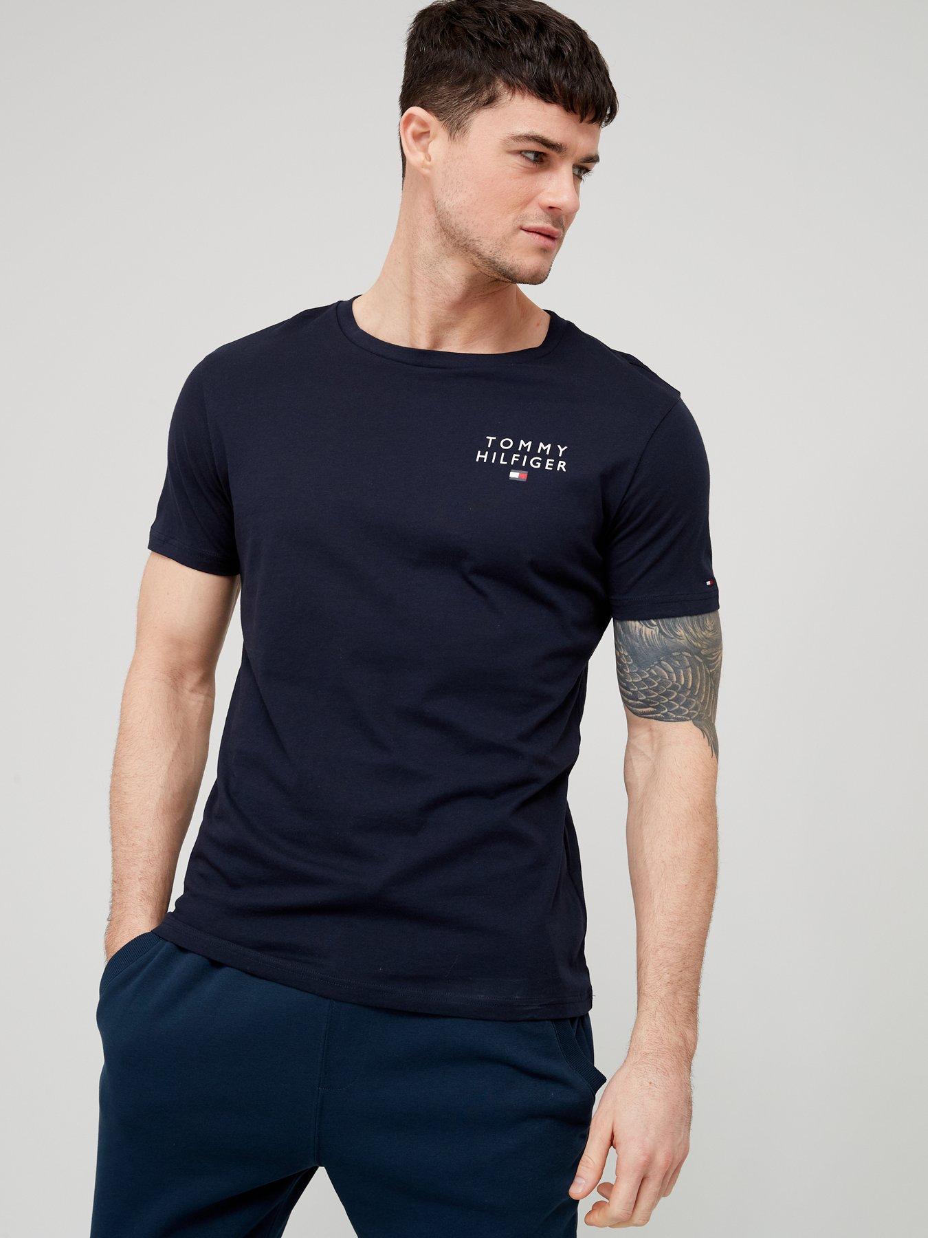 undefined Tommy Hilfiger Loungewear Logo T-Shirt - Navy