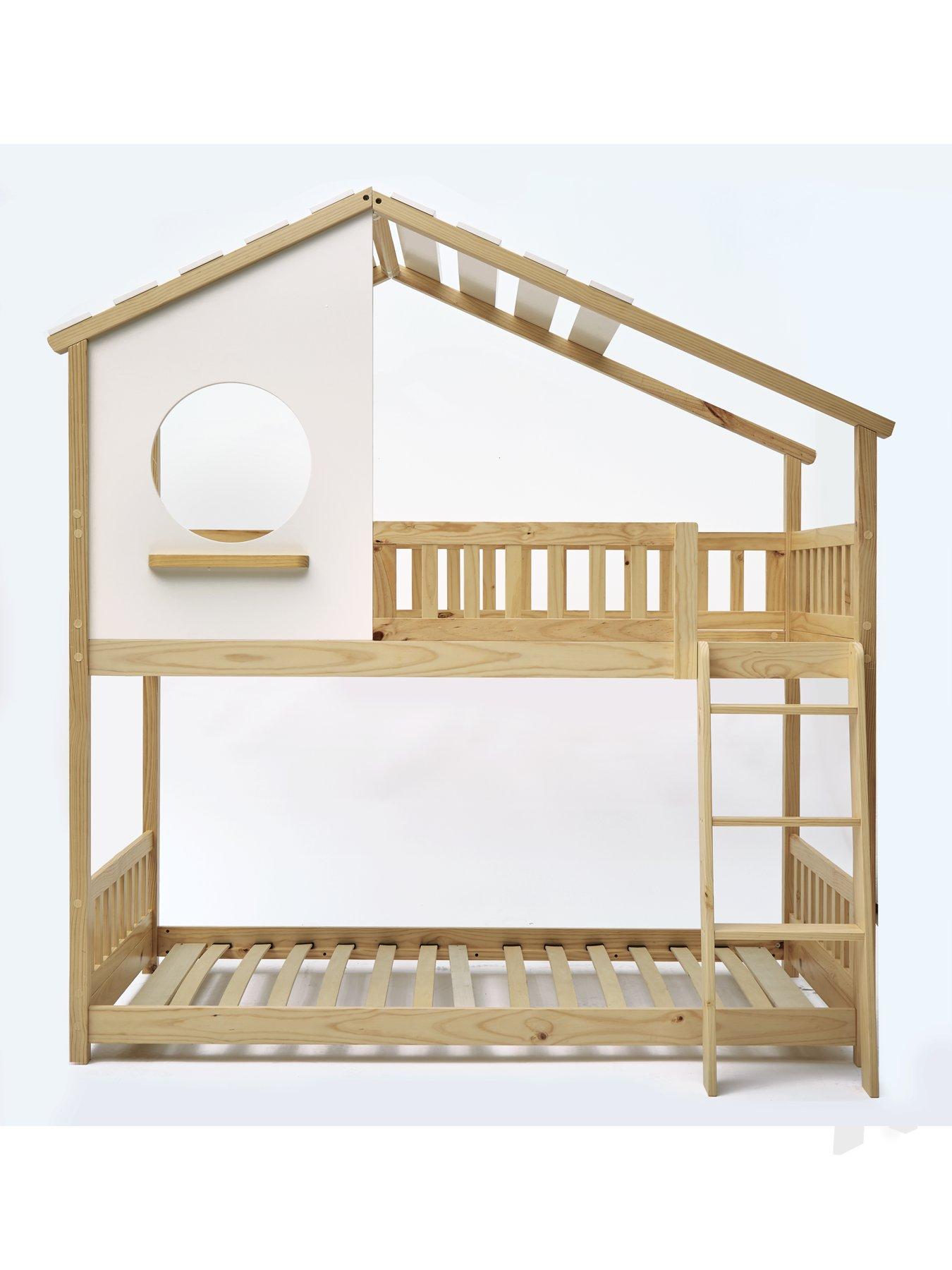 Image 3 of 6 of Very Home Pixie Solid Pine&nbsp;Bunk Bed&nbsp;with Mattress Options (Buy and SAVE!)