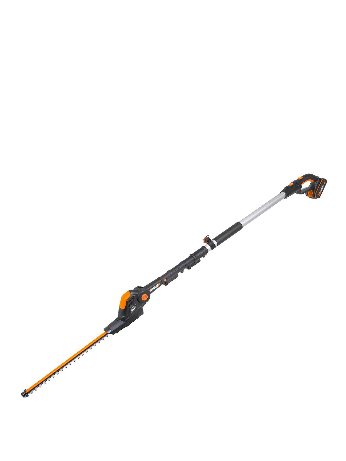 Worx Powershare 20V Max Pole Cordless Hedge Trimmer WG252E Very