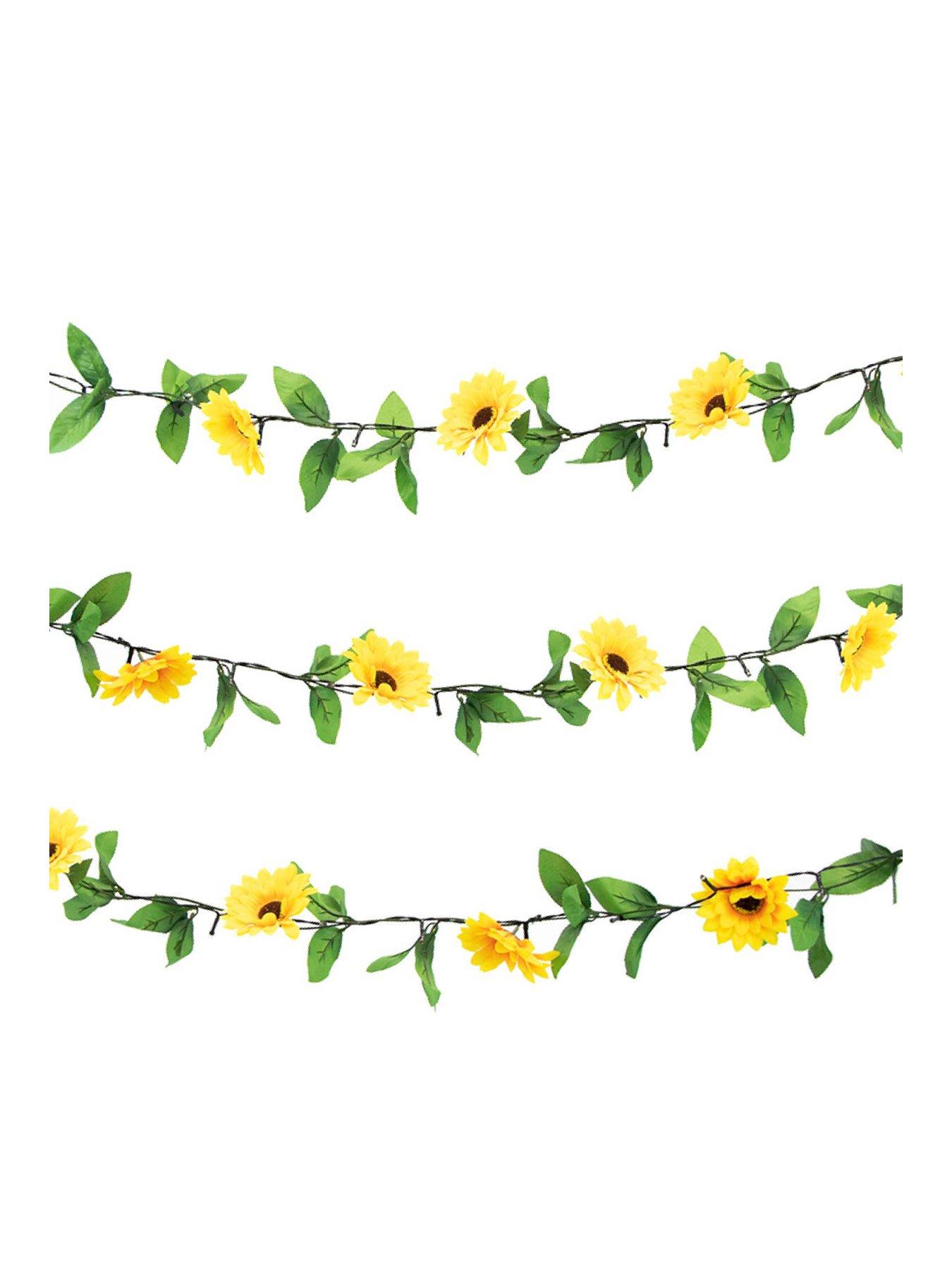 Image 2 of 5 of Streetwize Sunflower Garland String Lights
