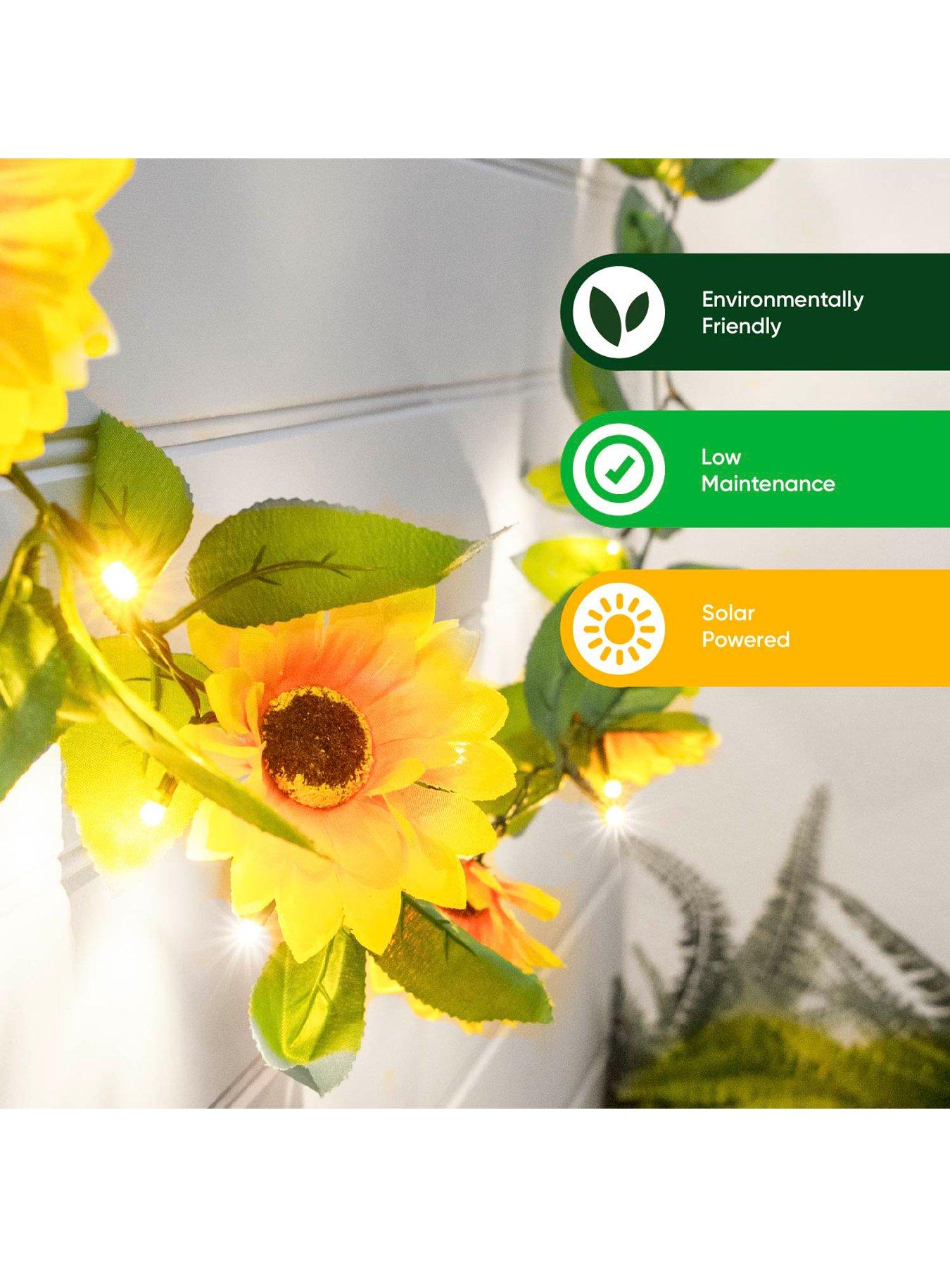 Image 4 of 5 of Streetwize Sunflower Garland String Lights